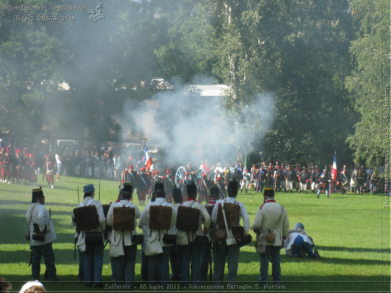 Solferino - 26 luglio 2011 - Rievocazione Battaglia S. Martino -  Croce Rossa Italiana - Ispettorato Regionale Volontari del Soccorso Piemonte