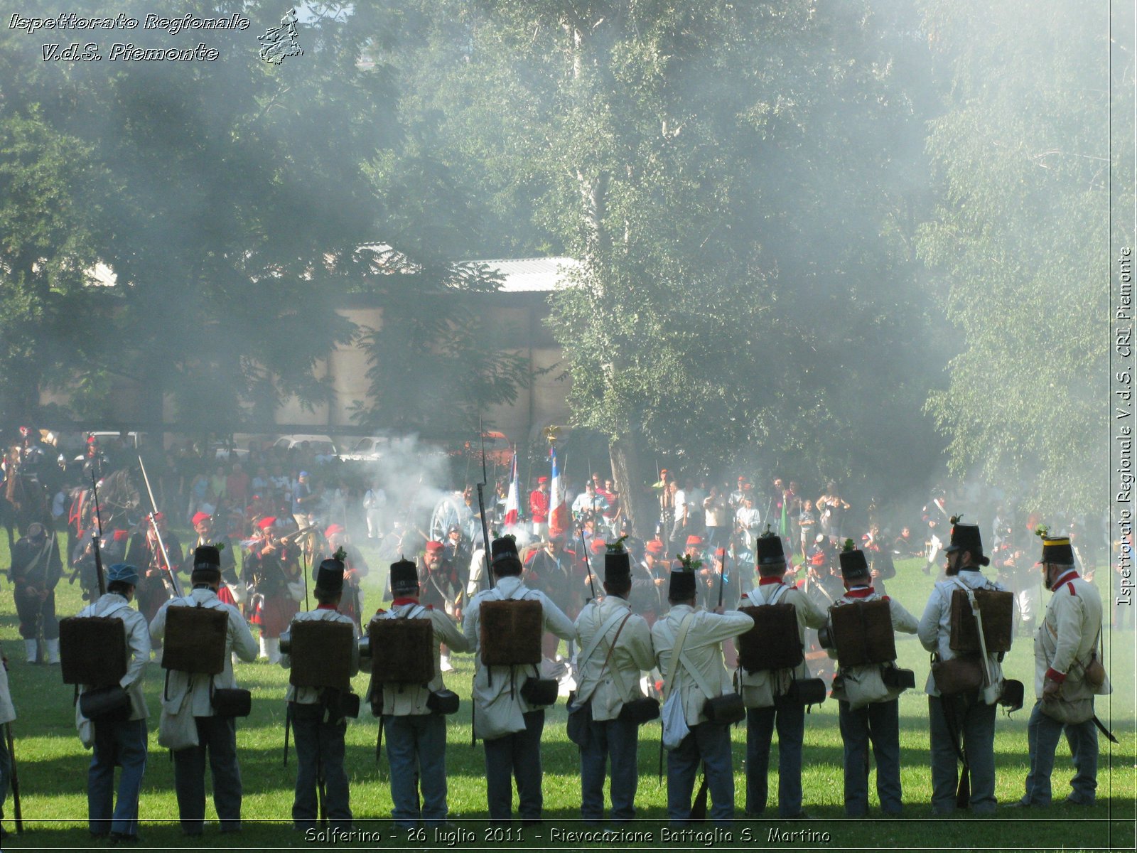 Solferino - 26 luglio 2011 - Rievocazione Battaglia S. Martino -  Croce Rossa Italiana - Ispettorato Regionale Volontari del Soccorso Piemonte