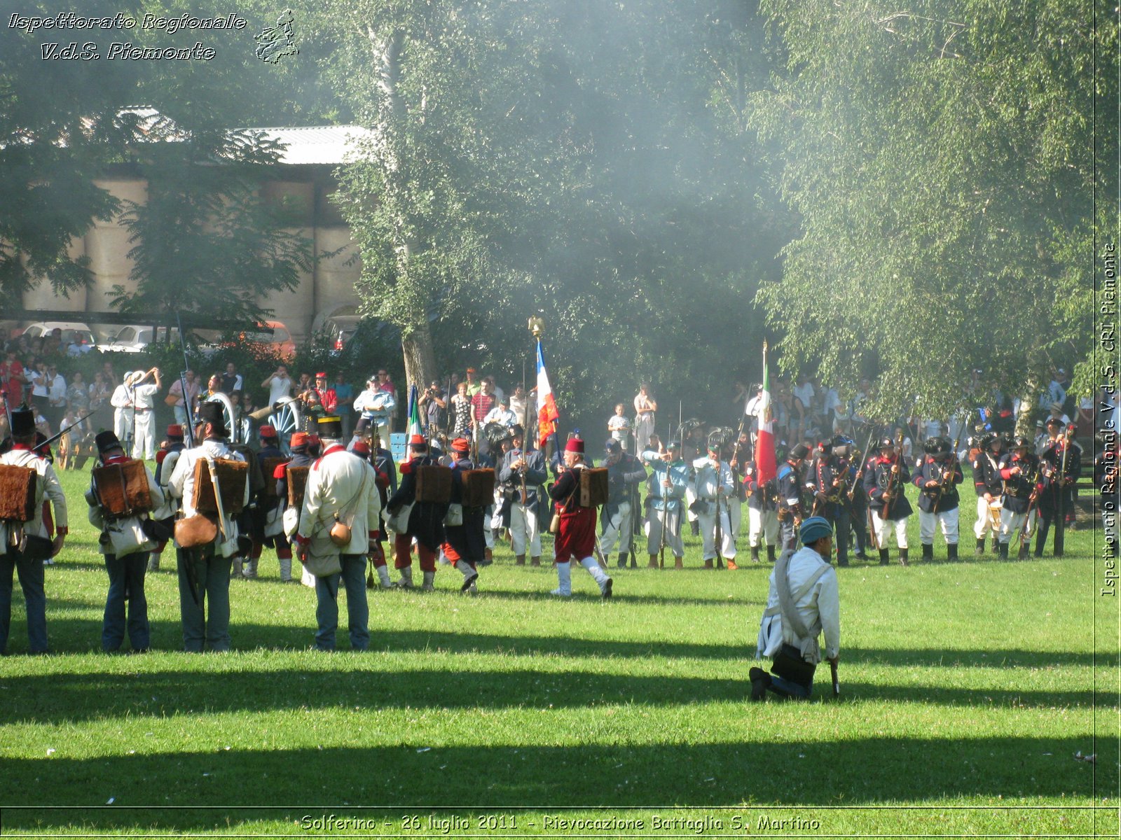 Solferino - 26 luglio 2011 - Rievocazione Battaglia S. Martino -  Croce Rossa Italiana - Ispettorato Regionale Volontari del Soccorso Piemonte