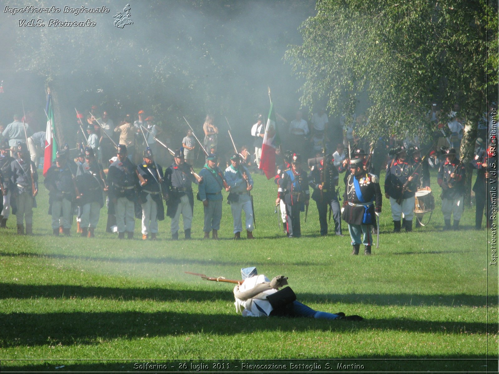 Solferino - 26 luglio 2011 - Rievocazione Battaglia S. Martino -  Croce Rossa Italiana - Ispettorato Regionale Volontari del Soccorso Piemonte