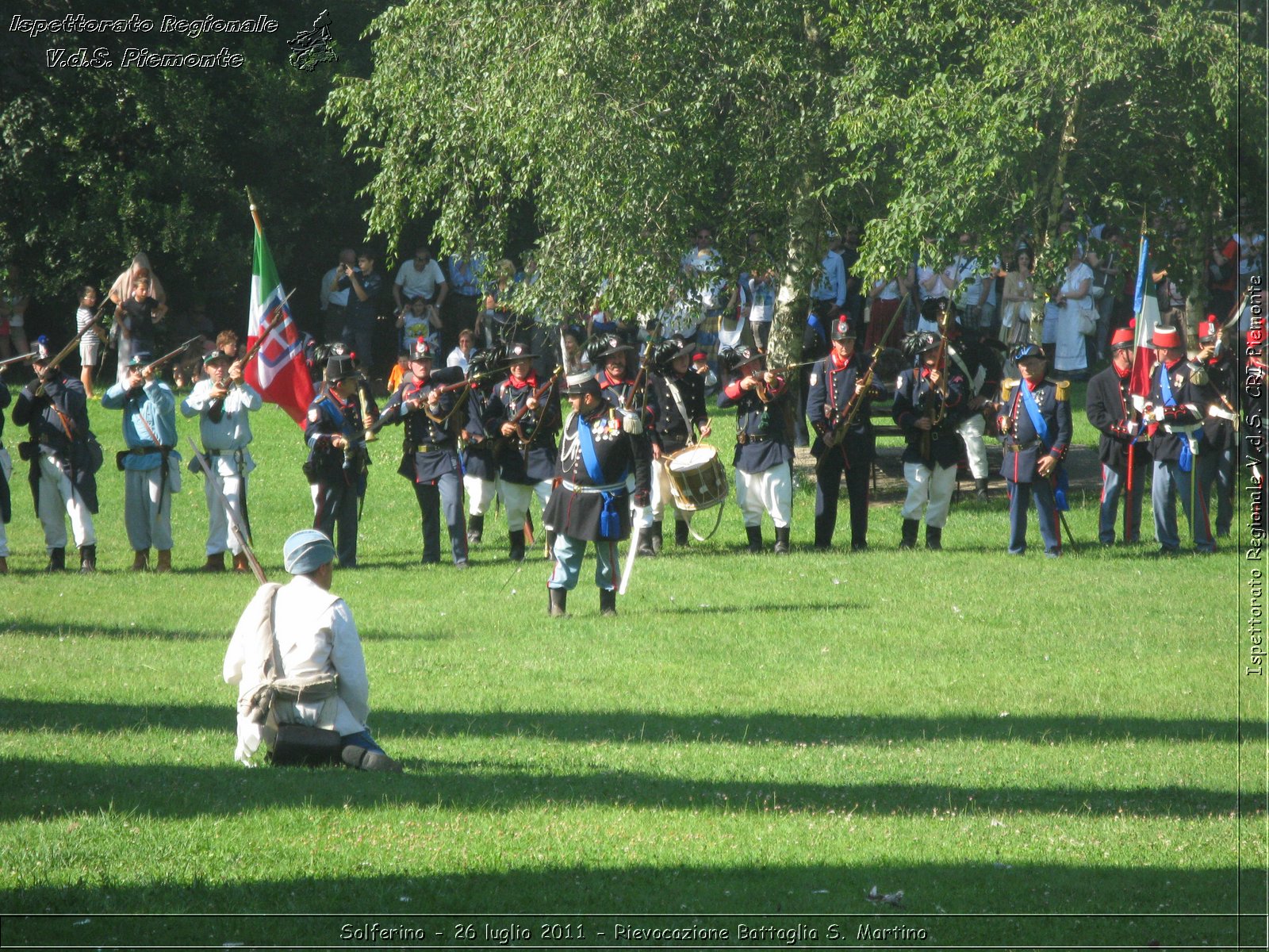 Solferino - 26 luglio 2011 - Rievocazione Battaglia S. Martino -  Croce Rossa Italiana - Ispettorato Regionale Volontari del Soccorso Piemonte