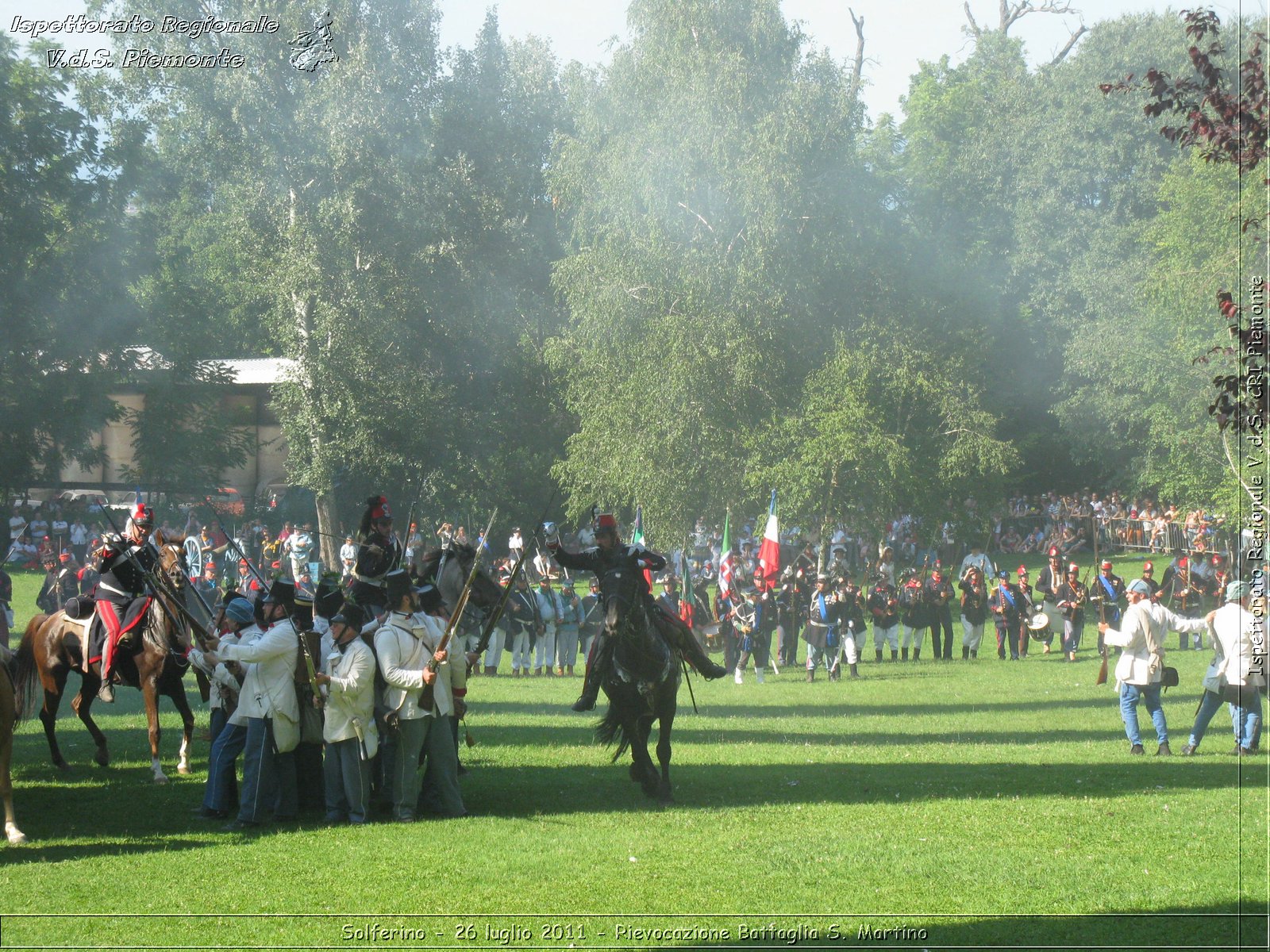 Solferino - 26 luglio 2011 - Rievocazione Battaglia S. Martino -  Croce Rossa Italiana - Ispettorato Regionale Volontari del Soccorso Piemonte