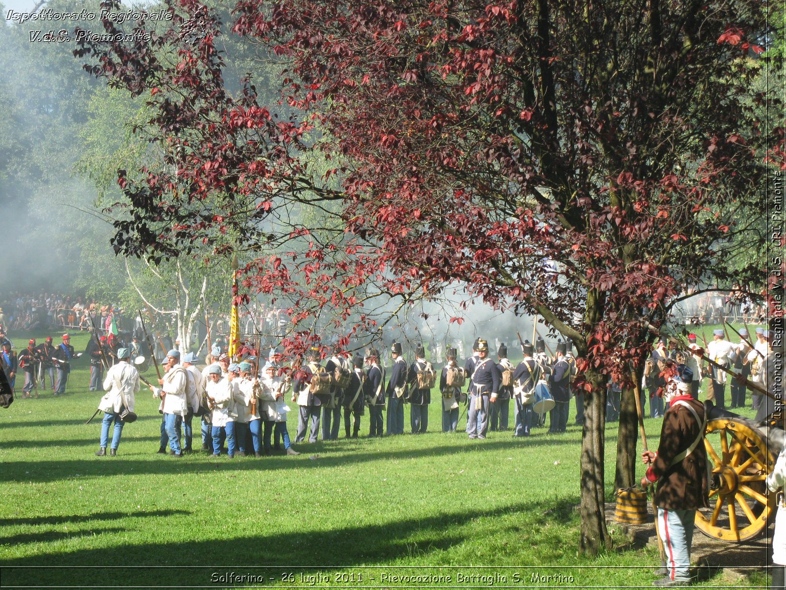 Solferino - 26 luglio 2011 - Rievocazione Battaglia S. Martino -  Croce Rossa Italiana - Ispettorato Regionale Volontari del Soccorso Piemonte