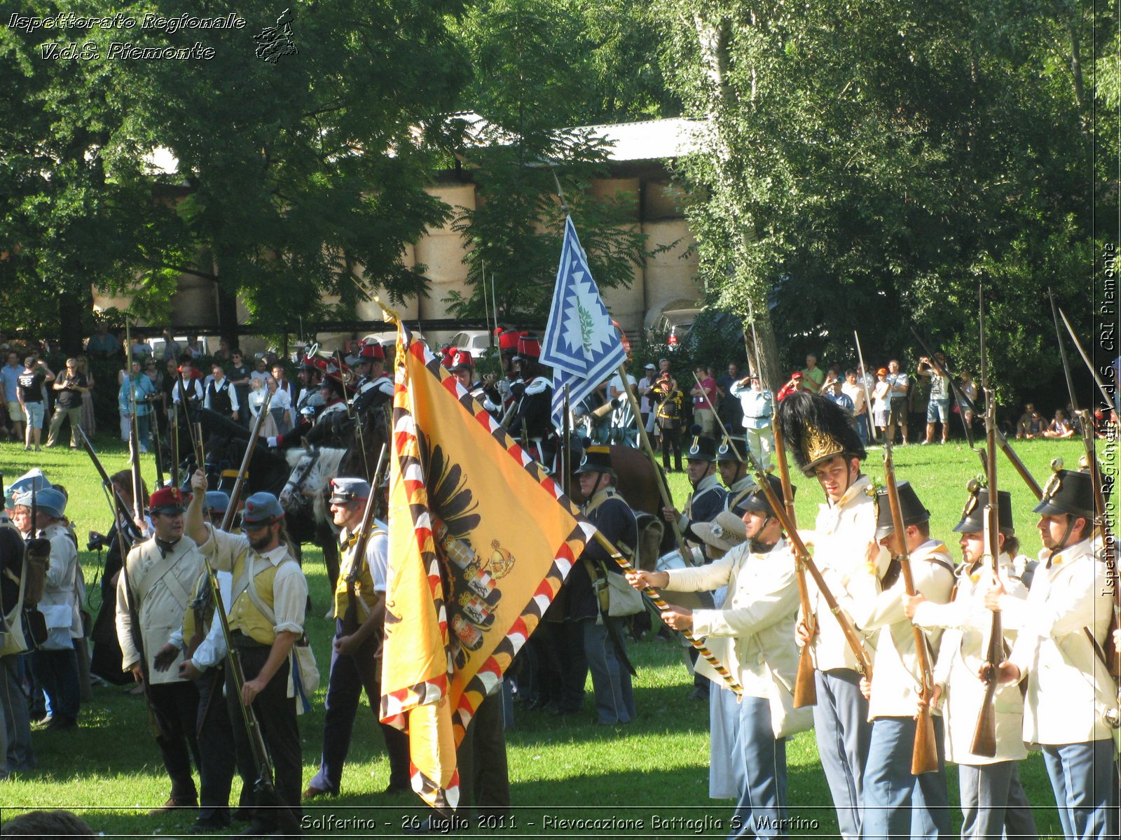 Solferino - 26 luglio 2011 - Rievocazione Battaglia S. Martino -  Croce Rossa Italiana - Ispettorato Regionale Volontari del Soccorso Piemonte