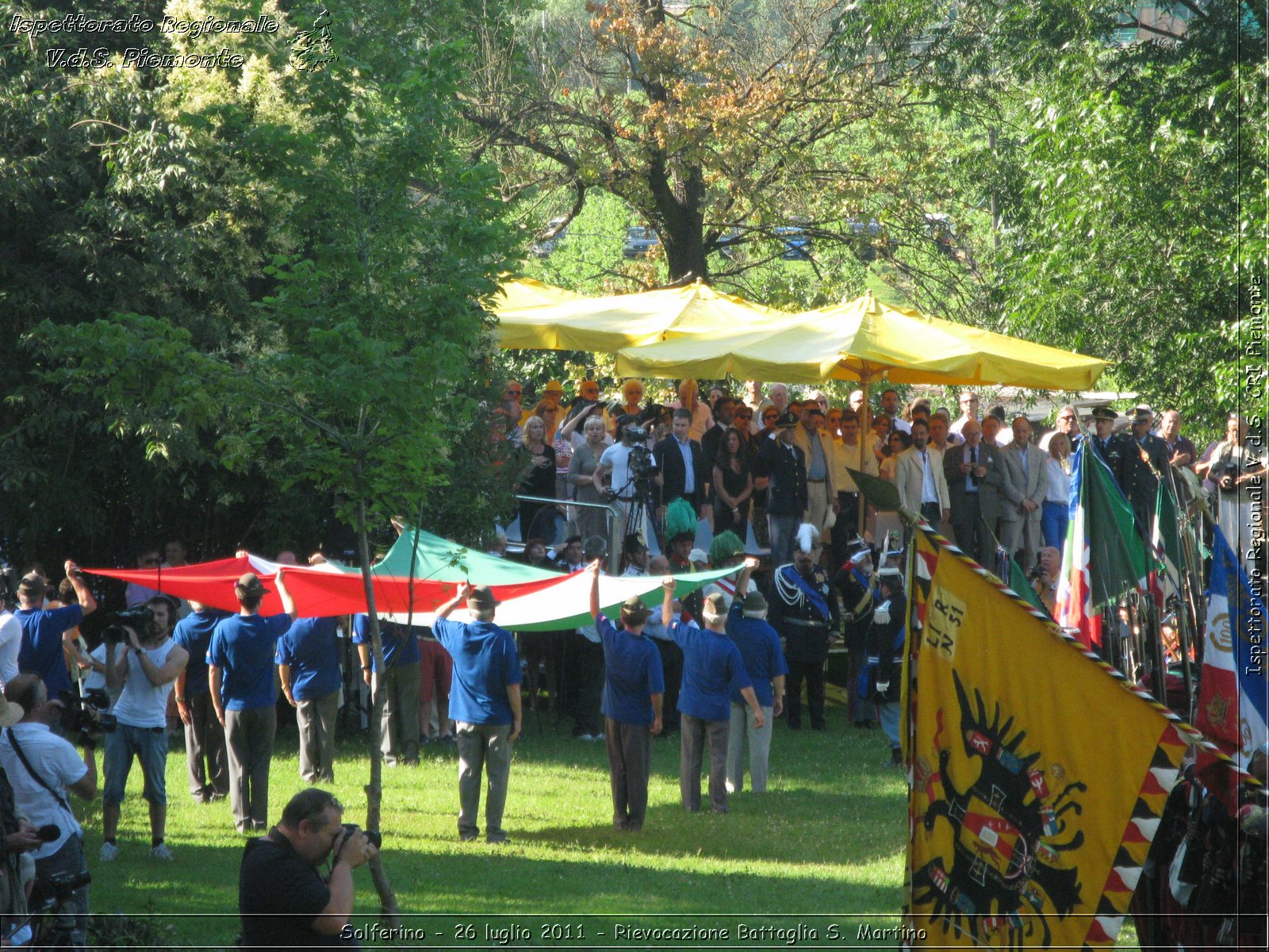 Solferino - 26 luglio 2011 - Rievocazione Battaglia S. Martino -  Croce Rossa Italiana - Ispettorato Regionale Volontari del Soccorso Piemonte