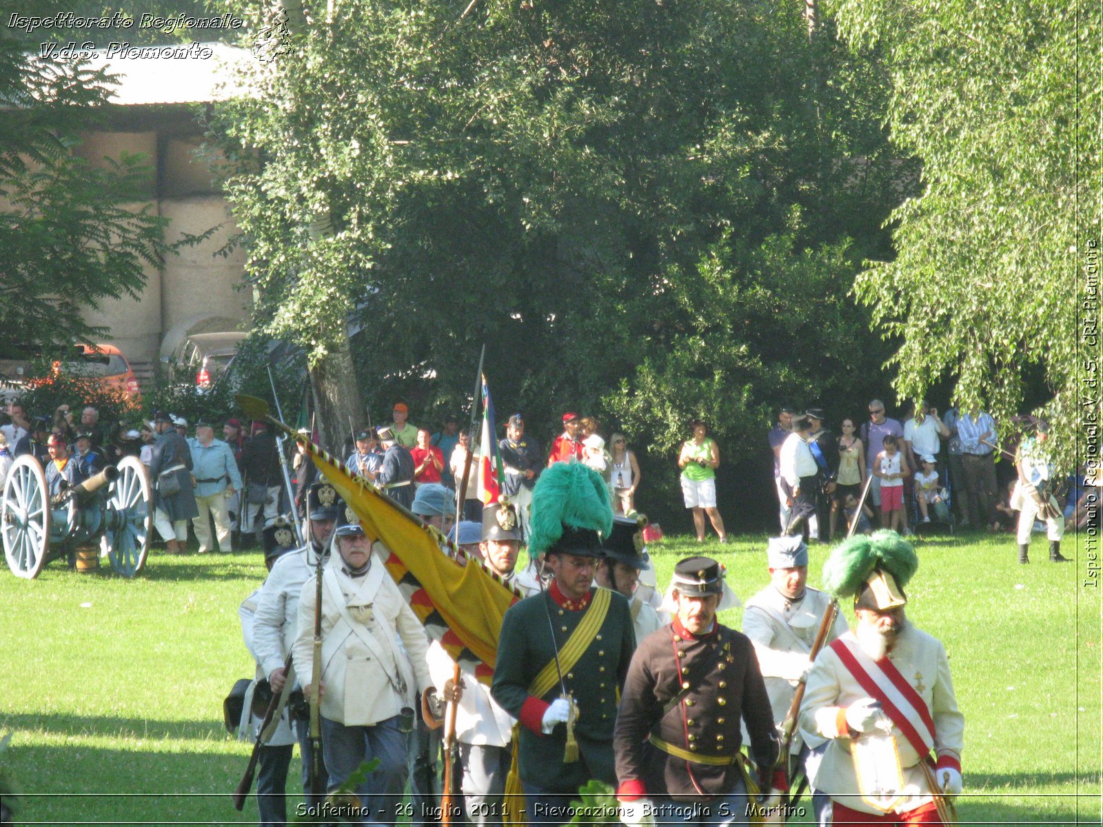 Solferino - 26 luglio 2011 - Rievocazione Battaglia S. Martino -  Croce Rossa Italiana - Ispettorato Regionale Volontari del Soccorso Piemonte