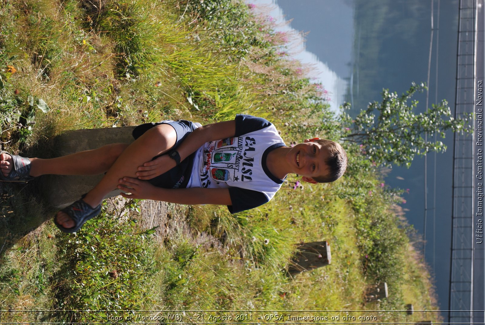 Lago di Morasco (VB)  - 24 Agosto 2011 - OPSA Immersione ad alta quota  -  Croce Rossa Italiana - Ufficio Immagine Comitato Provinciale Novara