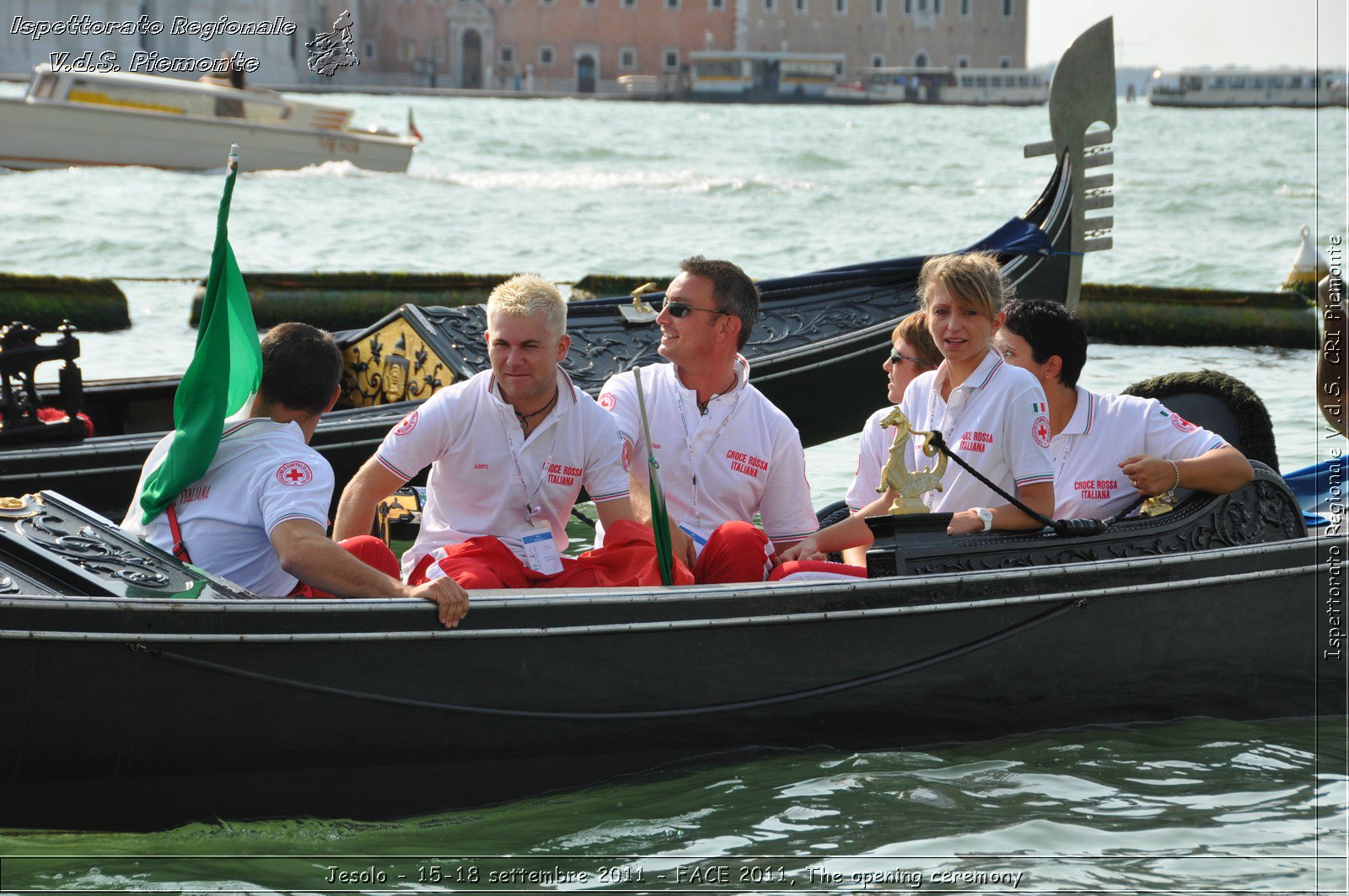 Jesolo - 15-18 settembre 2011 - FACE 2011, The opening ceremony -  Croce Rossa Italiana - Ispettorato Regionale Volontari del Soccorso Piemonte