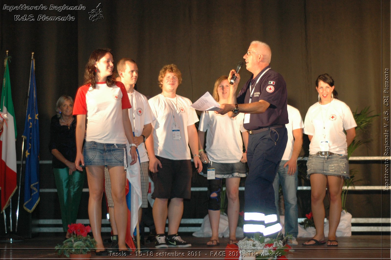 Jesolo - 15-18 settembre 2011 - FACE 2011, The Awards -  Croce Rossa Italiana - Ispettorato Regionale Volontari del Soccorso Piemonte