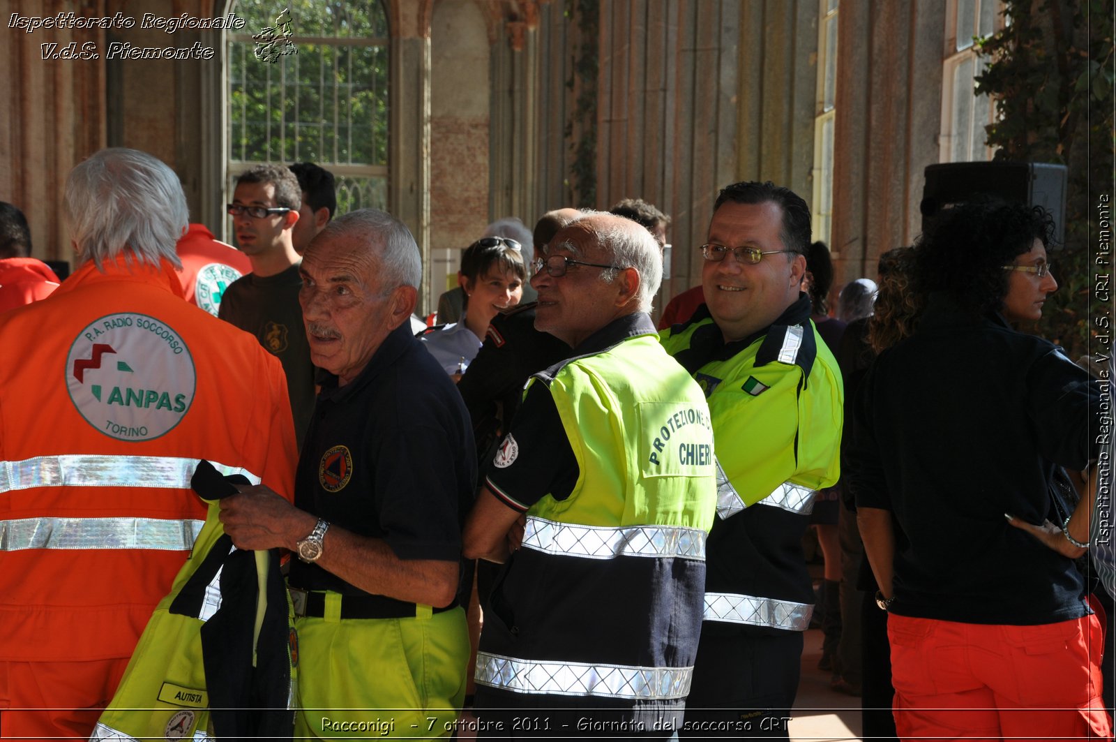 Racconigi  - 7 ottobre 2011 - Giornata del soccorso CRT -  Croce Rossa Italiana - Ispettorato Regionale Volontari del Soccorso Piemonte