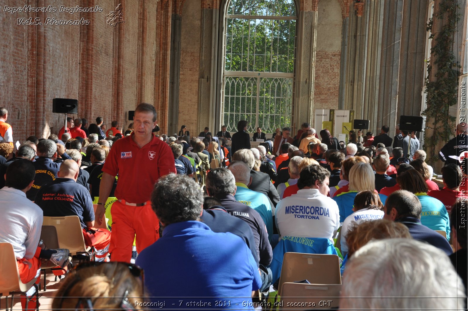 Racconigi  - 7 ottobre 2011 - Giornata del soccorso CRT -  Croce Rossa Italiana - Ispettorato Regionale Volontari del Soccorso Piemonte