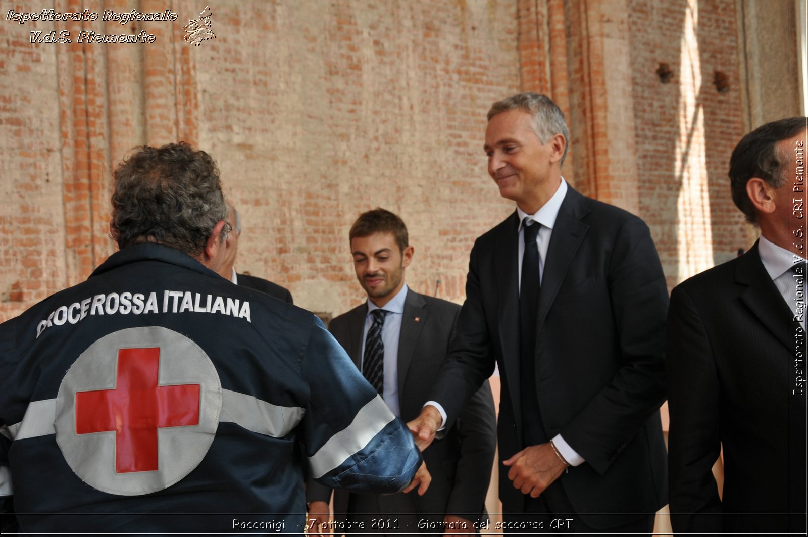 Racconigi  - 7 ottobre 2011 - Giornata del soccorso CRT -  Croce Rossa Italiana - Ispettorato Regionale Volontari del Soccorso Piemonte