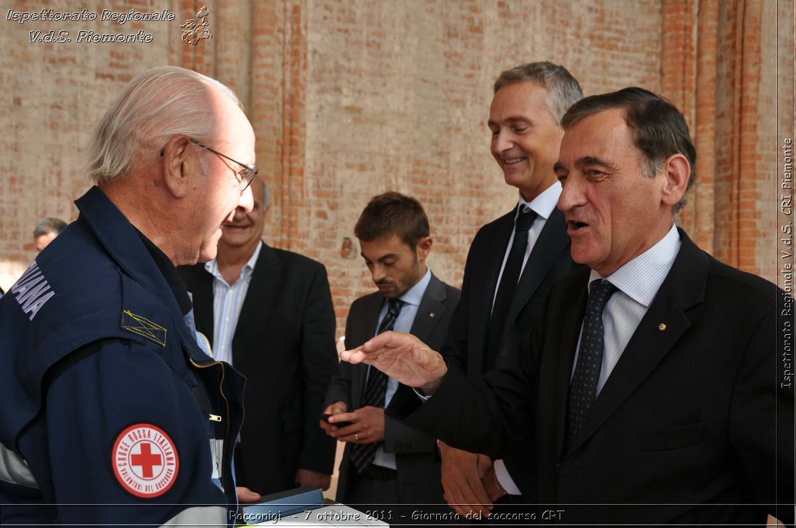 Racconigi  - 7 ottobre 2011 - Giornata del soccorso CRT -  Croce Rossa Italiana - Ispettorato Regionale Volontari del Soccorso Piemonte