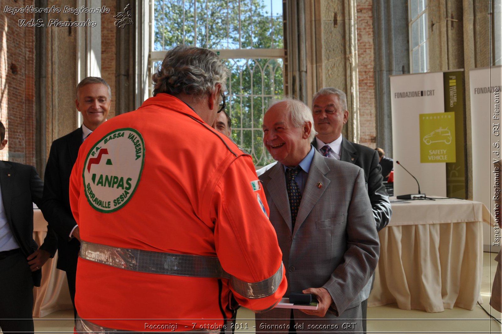 Racconigi  - 7 ottobre 2011 - Giornata del soccorso CRT -  Croce Rossa Italiana - Ispettorato Regionale Volontari del Soccorso Piemonte