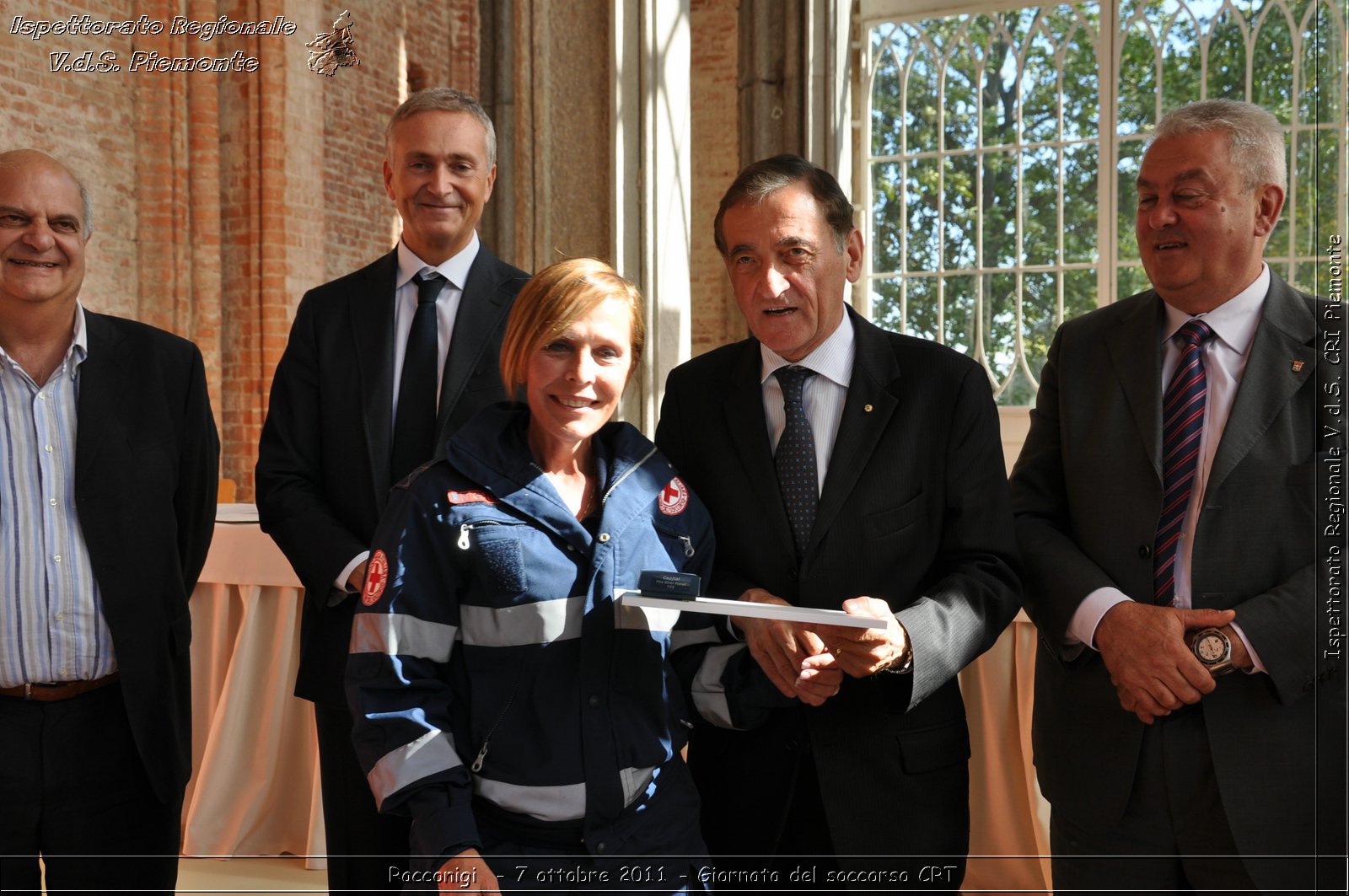 Racconigi  - 7 ottobre 2011 - Giornata del soccorso CRT -  Croce Rossa Italiana - Ispettorato Regionale Volontari del Soccorso Piemonte
