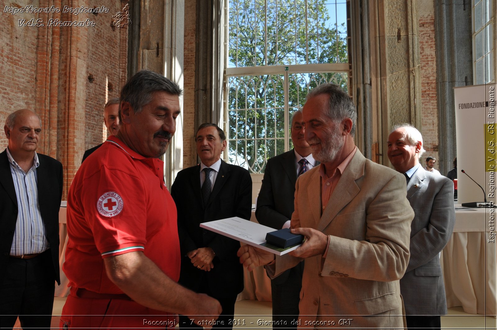Racconigi  - 7 ottobre 2011 - Giornata del soccorso CRT -  Croce Rossa Italiana - Ispettorato Regionale Volontari del Soccorso Piemonte
