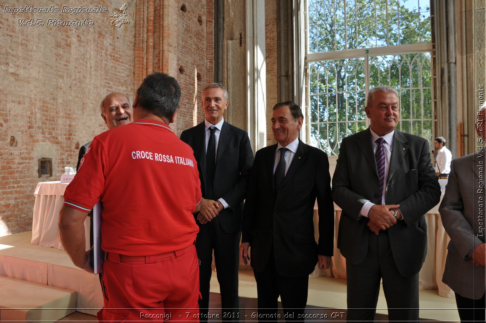 Racconigi  - 7 ottobre 2011 - Giornata del soccorso CRT -  Croce Rossa Italiana - Ispettorato Regionale Volontari del Soccorso Piemonte