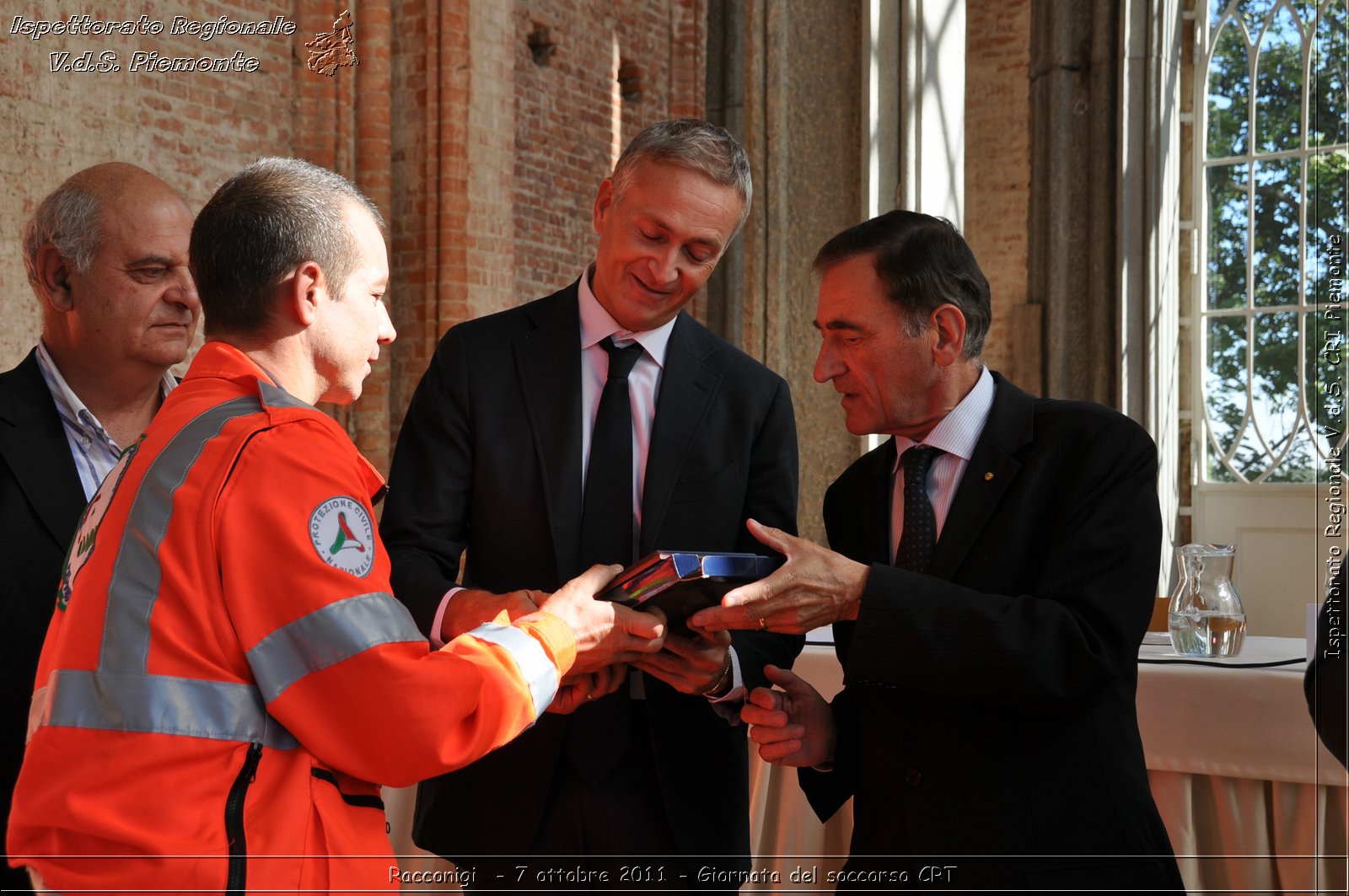 Racconigi  - 7 ottobre 2011 - Giornata del soccorso CRT -  Croce Rossa Italiana - Ispettorato Regionale Volontari del Soccorso Piemonte