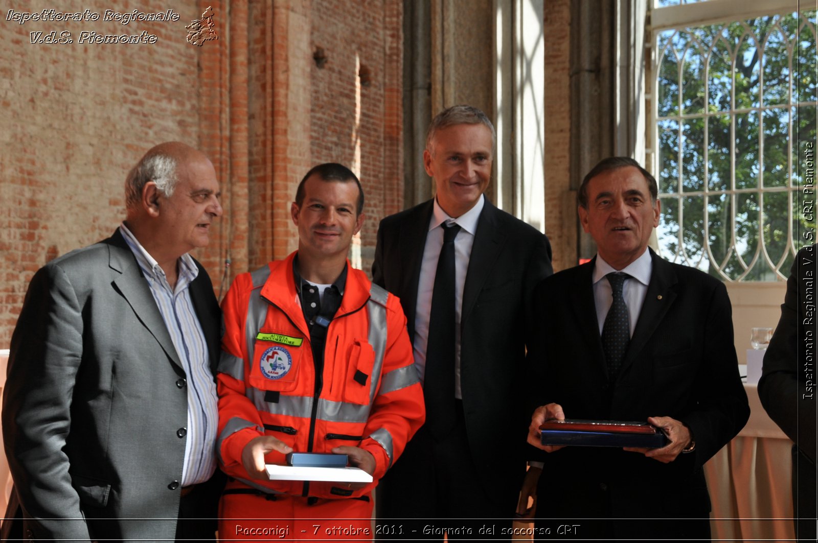 Racconigi  - 7 ottobre 2011 - Giornata del soccorso CRT -  Croce Rossa Italiana - Ispettorato Regionale Volontari del Soccorso Piemonte