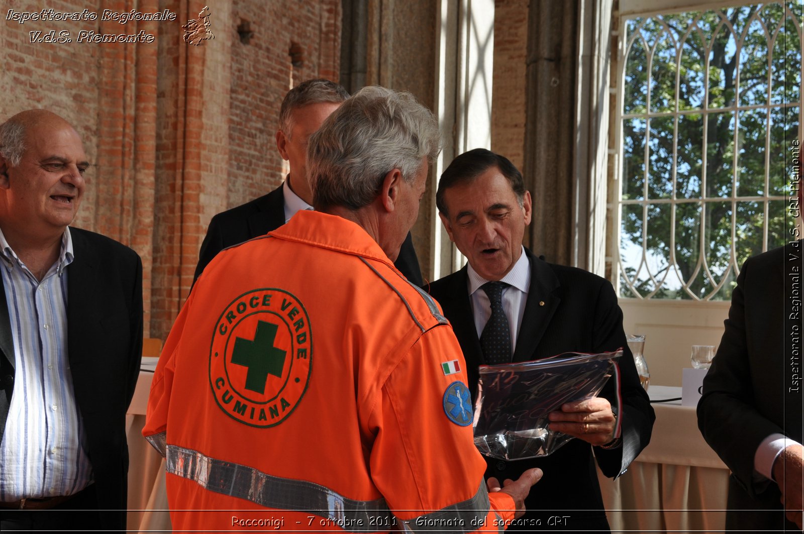 Racconigi  - 7 ottobre 2011 - Giornata del soccorso CRT -  Croce Rossa Italiana - Ispettorato Regionale Volontari del Soccorso Piemonte