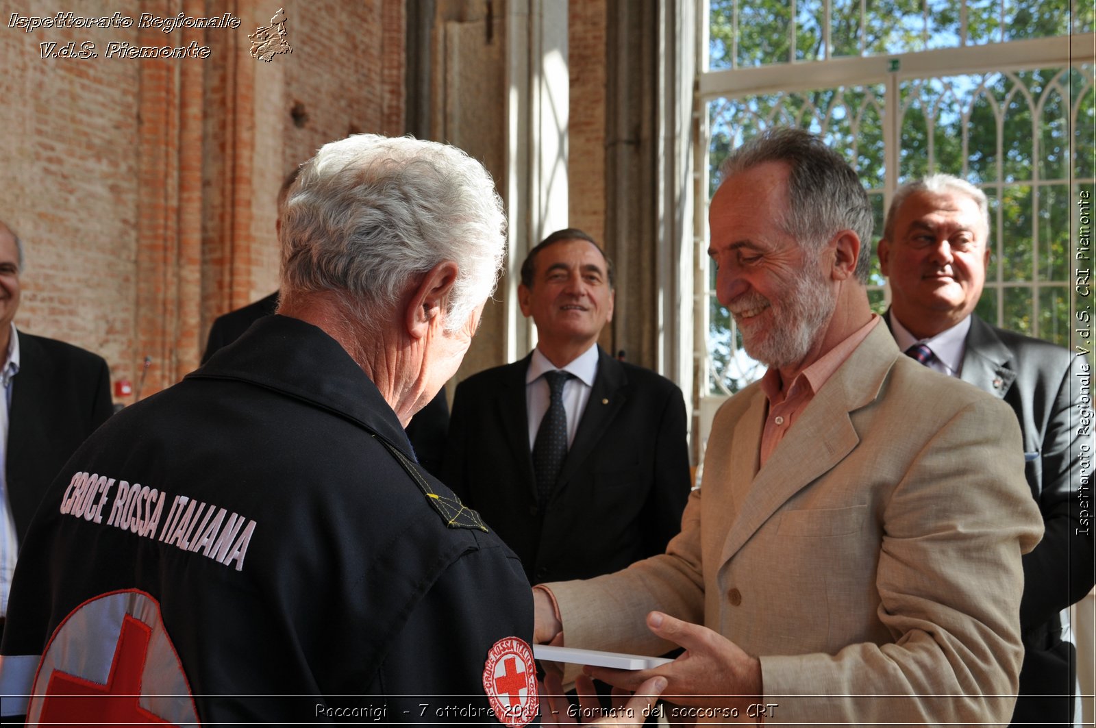 Racconigi  - 7 ottobre 2011 - Giornata del soccorso CRT -  Croce Rossa Italiana - Ispettorato Regionale Volontari del Soccorso Piemonte