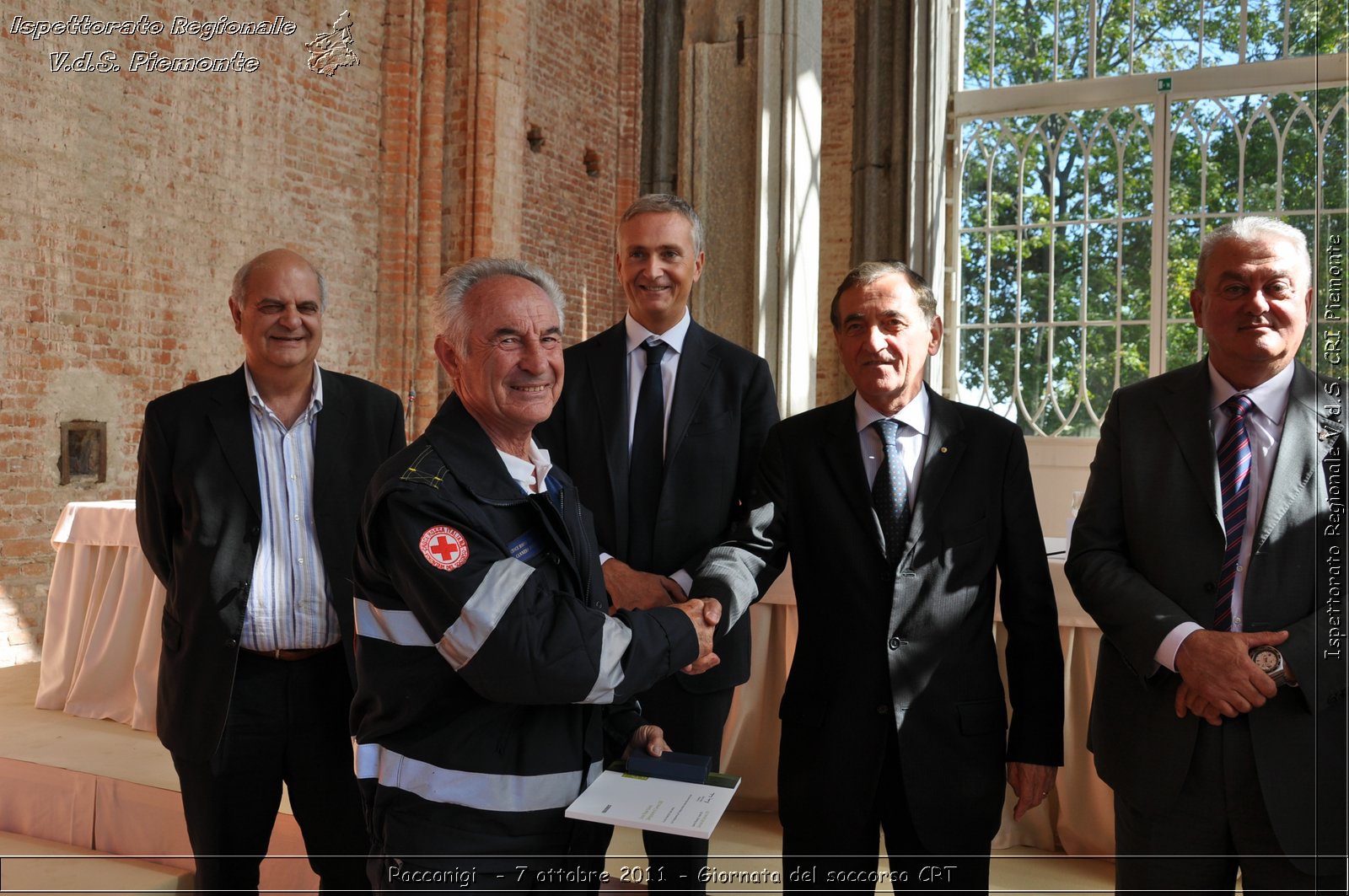 Racconigi  - 7 ottobre 2011 - Giornata del soccorso CRT -  Croce Rossa Italiana - Ispettorato Regionale Volontari del Soccorso Piemonte