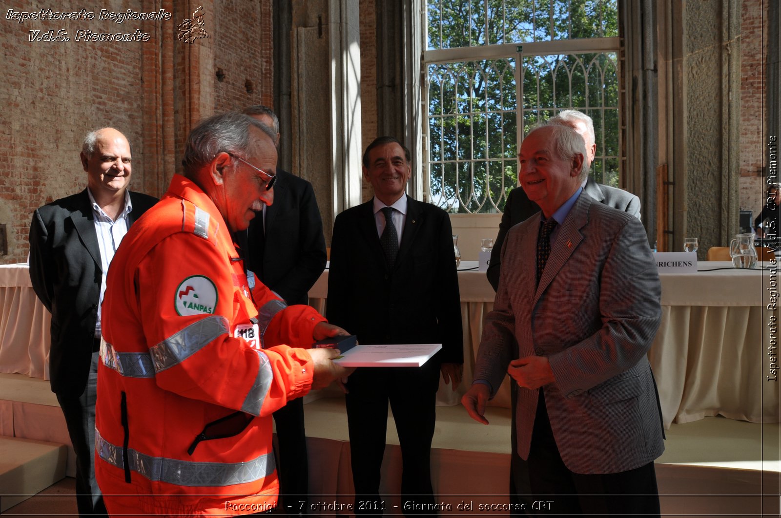 Racconigi  - 7 ottobre 2011 - Giornata del soccorso CRT -  Croce Rossa Italiana - Ispettorato Regionale Volontari del Soccorso Piemonte
