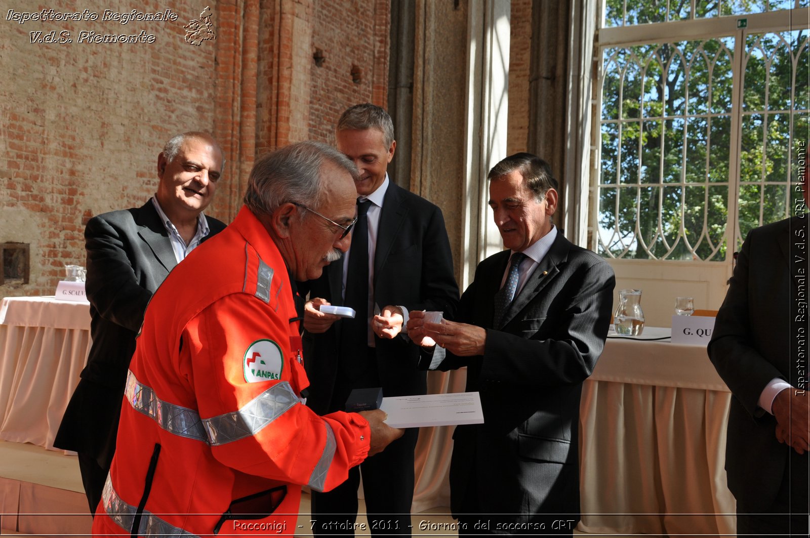 Racconigi  - 7 ottobre 2011 - Giornata del soccorso CRT -  Croce Rossa Italiana - Ispettorato Regionale Volontari del Soccorso Piemonte