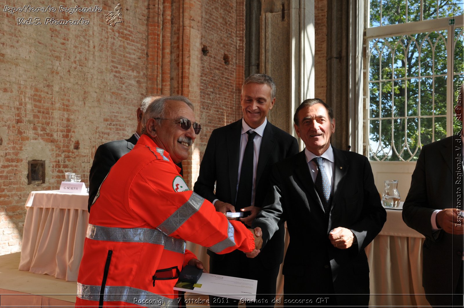 Racconigi  - 7 ottobre 2011 - Giornata del soccorso CRT -  Croce Rossa Italiana - Ispettorato Regionale Volontari del Soccorso Piemonte