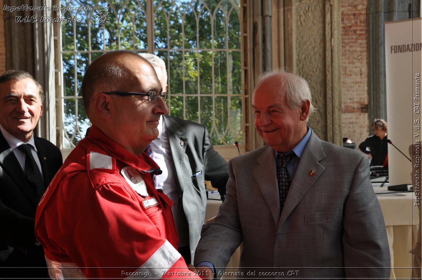 Racconigi  - 7 ottobre 2011 - Giornata del soccorso CRT -  Croce Rossa Italiana - Ispettorato Regionale Volontari del Soccorso Piemonte