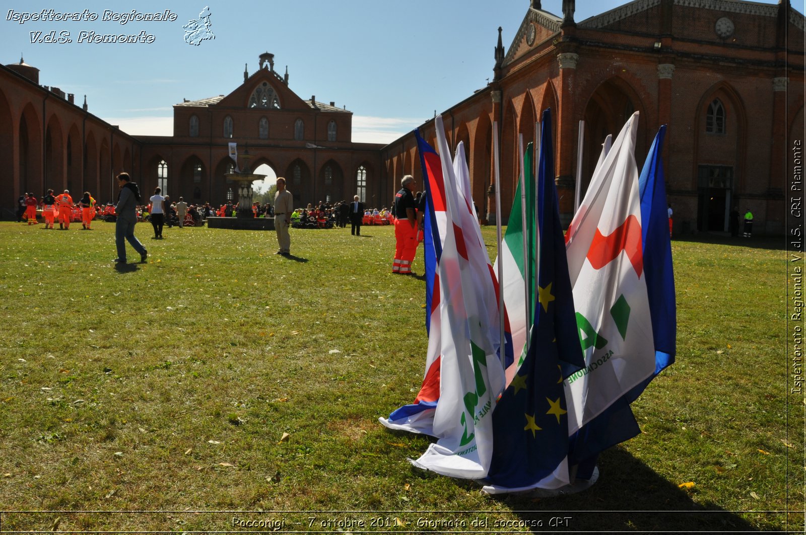 Racconigi  - 7 ottobre 2011 - Giornata del soccorso CRT -  Croce Rossa Italiana - Ispettorato Regionale Volontari del Soccorso Piemonte
