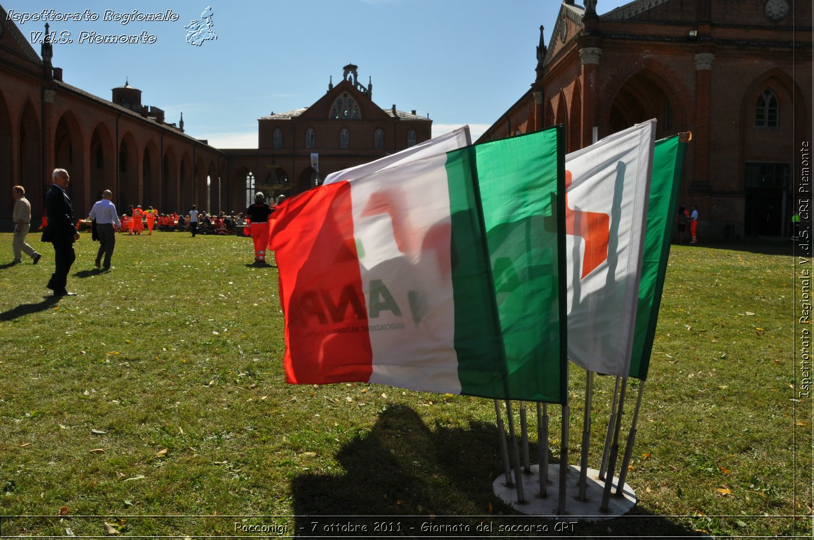 Racconigi  - 7 ottobre 2011 - Giornata del soccorso CRT -  Croce Rossa Italiana - Ispettorato Regionale Volontari del Soccorso Piemonte