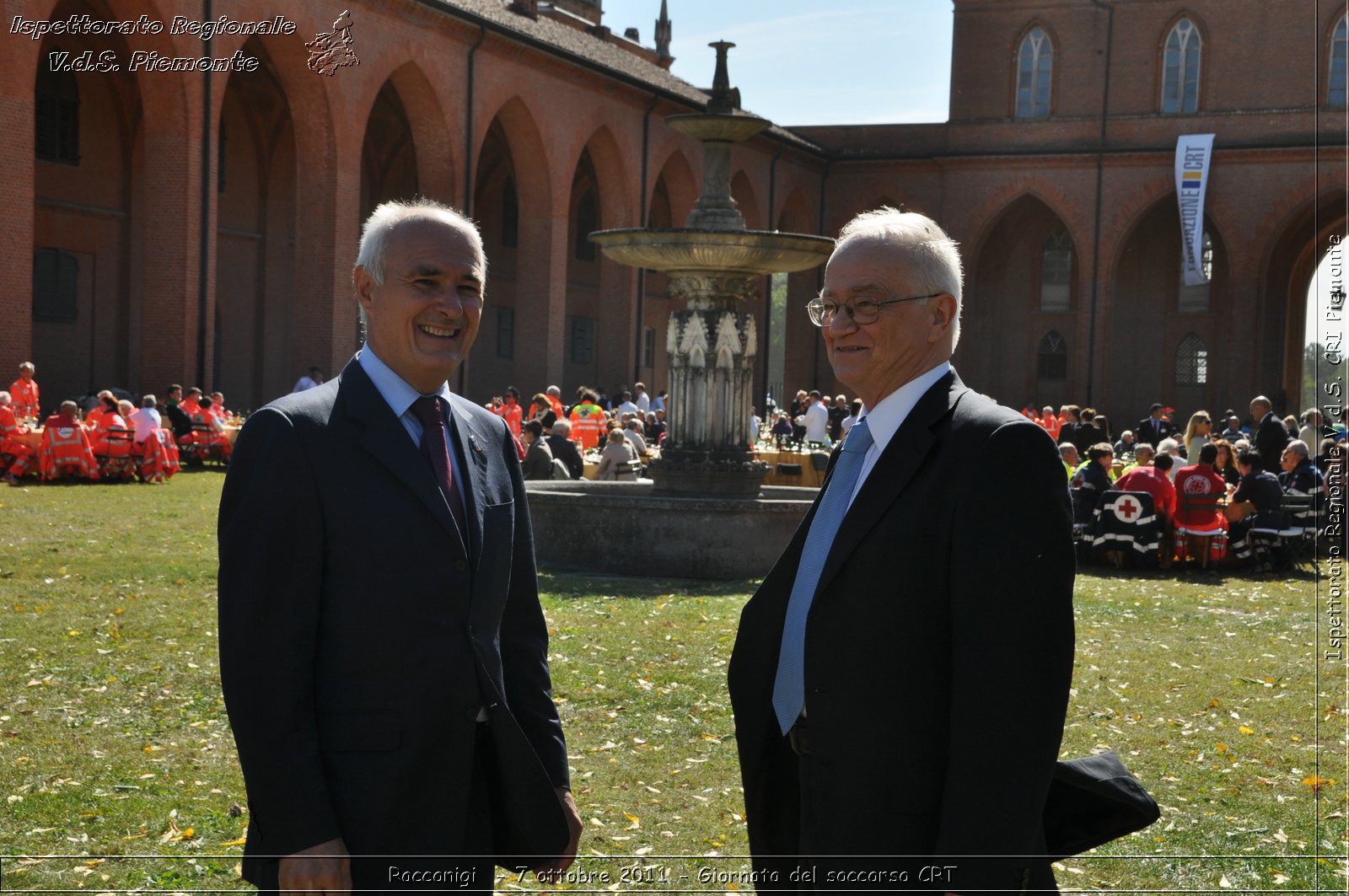 Racconigi  - 7 ottobre 2011 - Giornata del soccorso CRT -  Croce Rossa Italiana - Ispettorato Regionale Volontari del Soccorso Piemonte