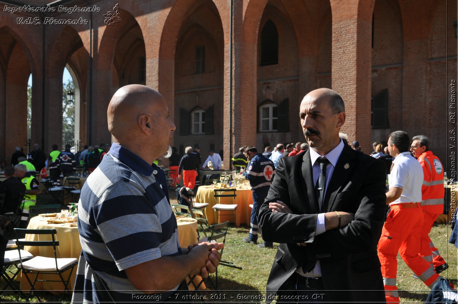 Racconigi  - 7 ottobre 2011 - Giornata del soccorso CRT -  Croce Rossa Italiana - Ispettorato Regionale Volontari del Soccorso Piemonte