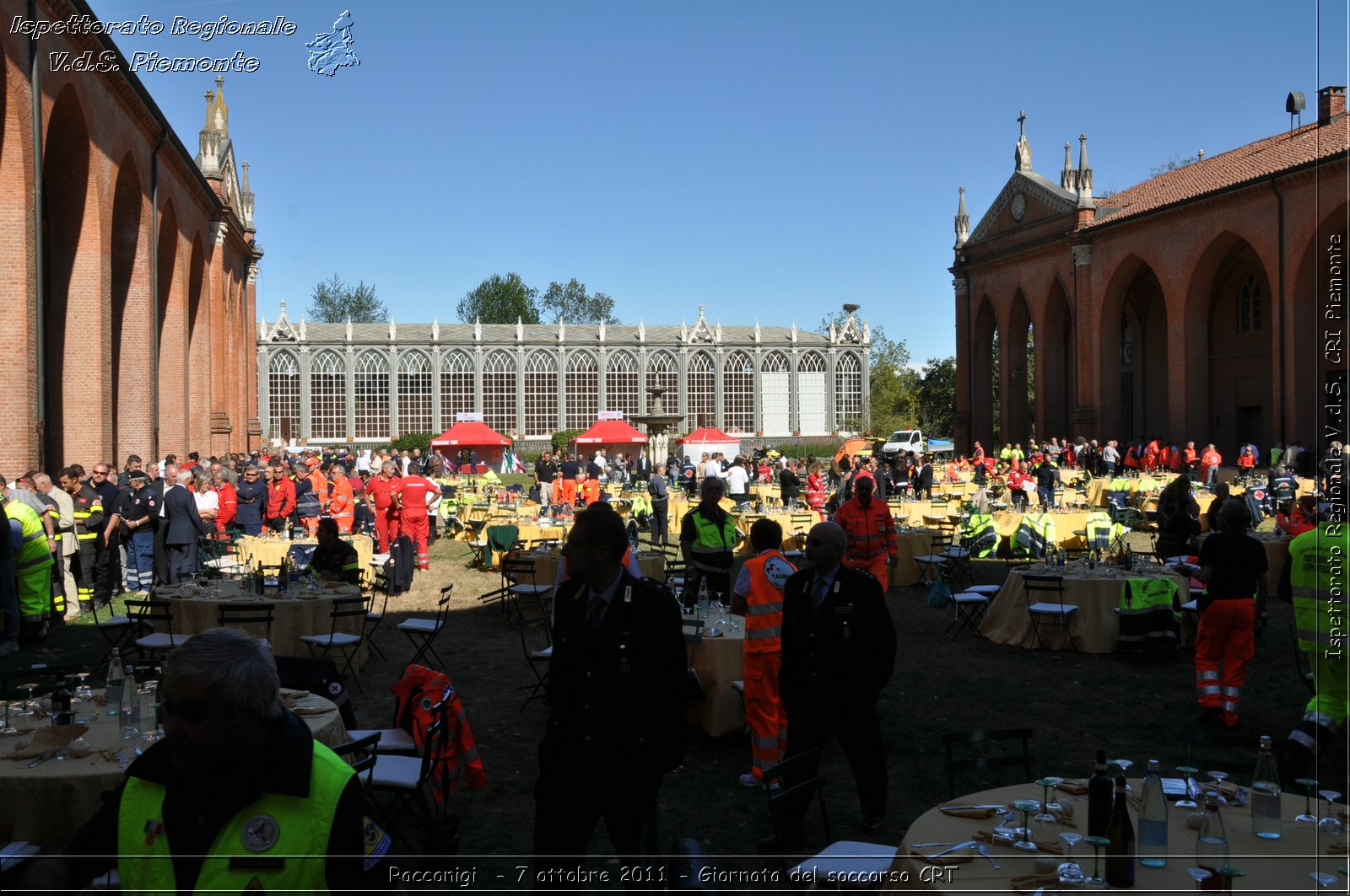 Racconigi  - 7 ottobre 2011 - Giornata del soccorso CRT -  Croce Rossa Italiana - Ispettorato Regionale Volontari del Soccorso Piemonte