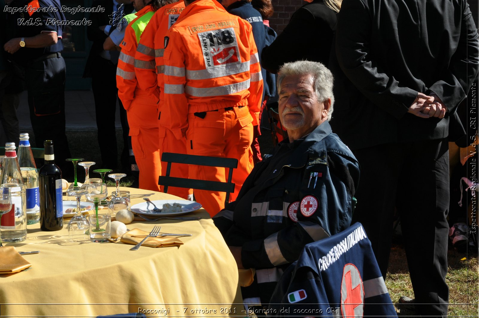 Racconigi  - 7 ottobre 2011 - Giornata del soccorso CRT -  Croce Rossa Italiana - Ispettorato Regionale Volontari del Soccorso Piemonte