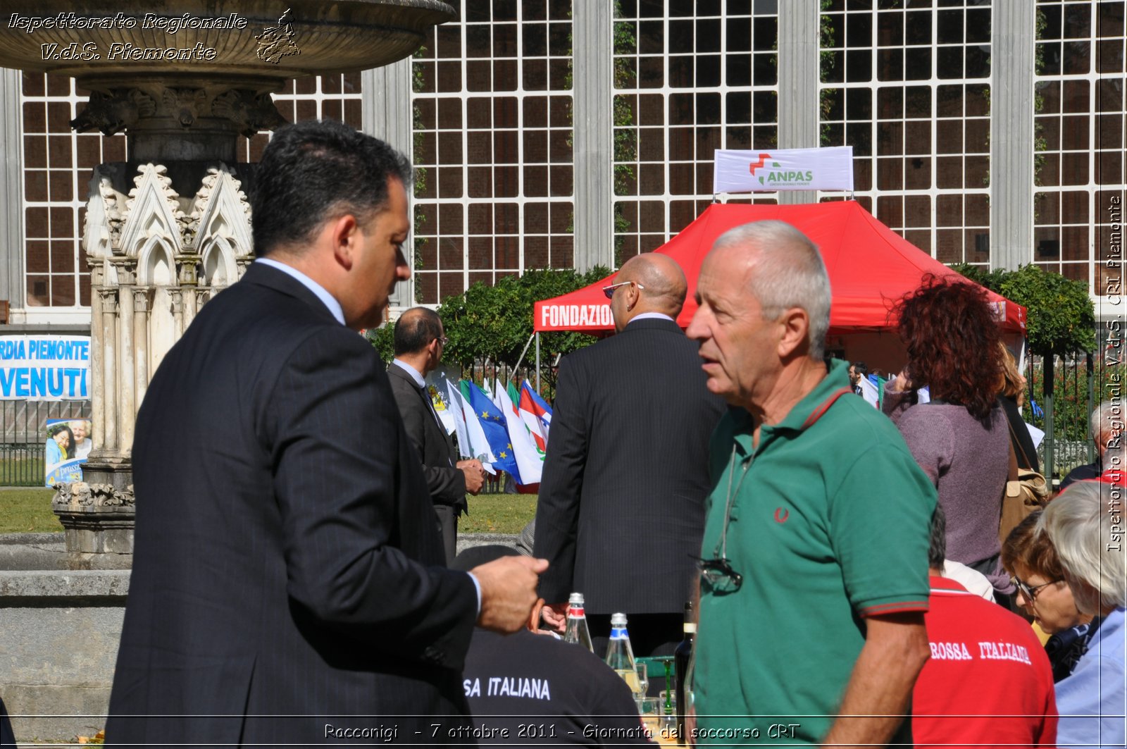 Racconigi  - 7 ottobre 2011 - Giornata del soccorso CRT -  Croce Rossa Italiana - Ispettorato Regionale Volontari del Soccorso Piemonte