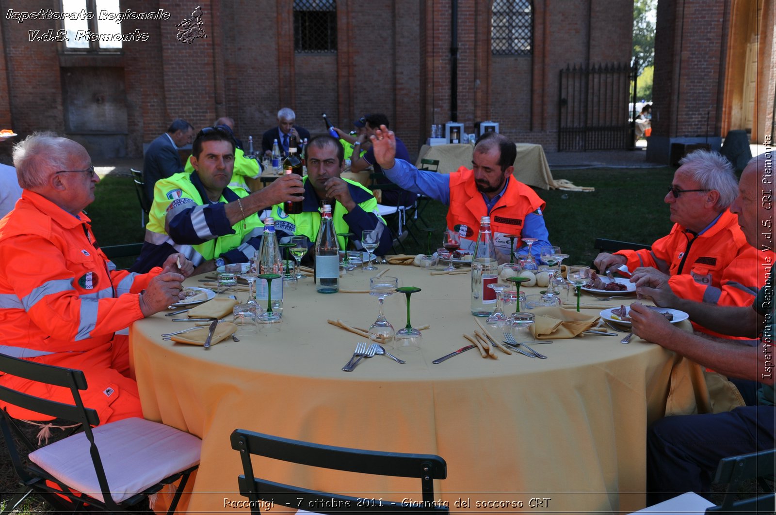 Racconigi  - 7 ottobre 2011 - Giornata del soccorso CRT -  Croce Rossa Italiana - Ispettorato Regionale Volontari del Soccorso Piemonte
