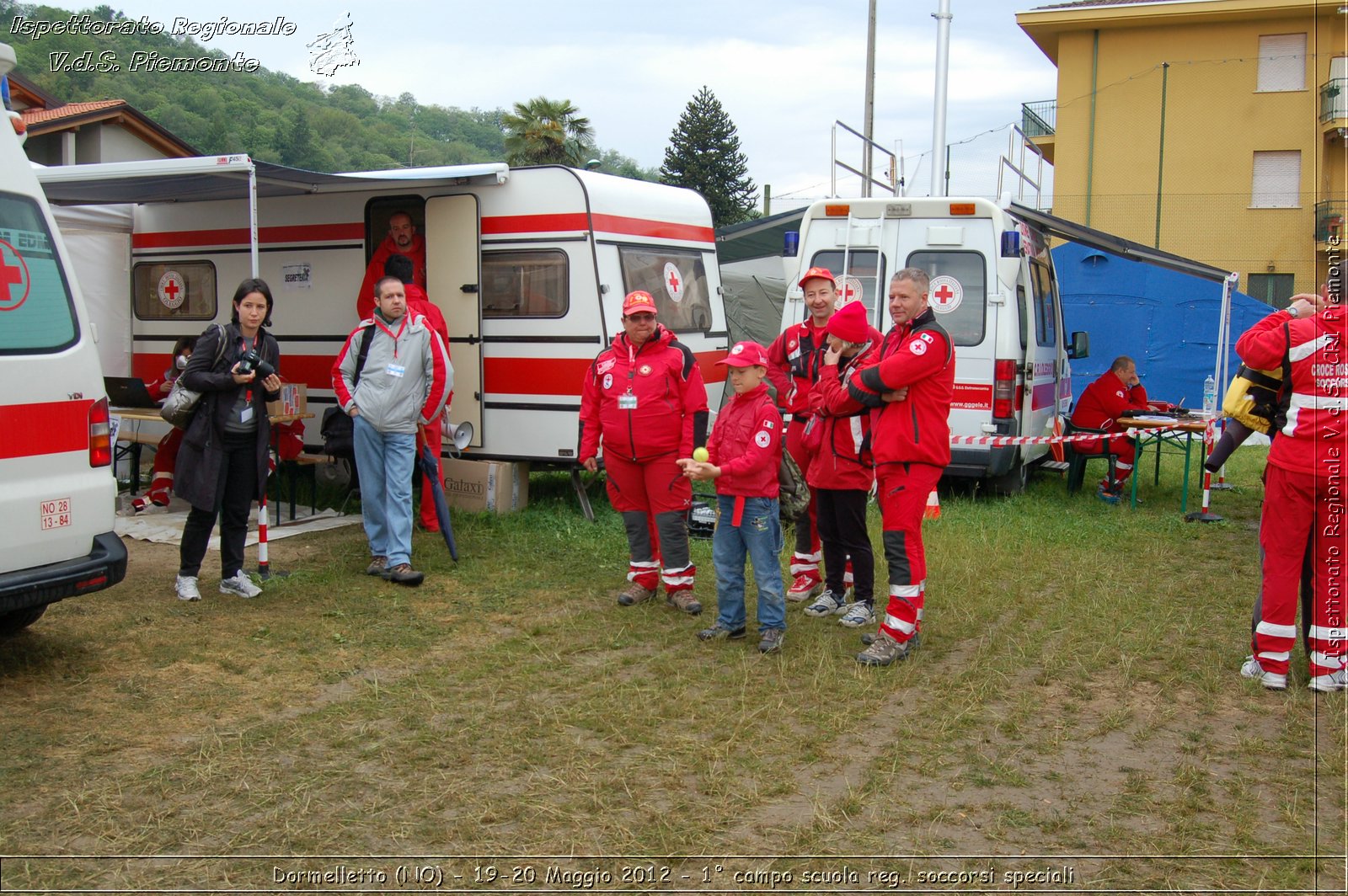 Dormelletto (NO) - 19-20 Maggio 2012 - 1° campo scuola regionale soccorsi speciali Croce Rossa Italiana - Croce Rossa Italiana - Ispettorato Regionale Volontari del Soccorso Piemonte