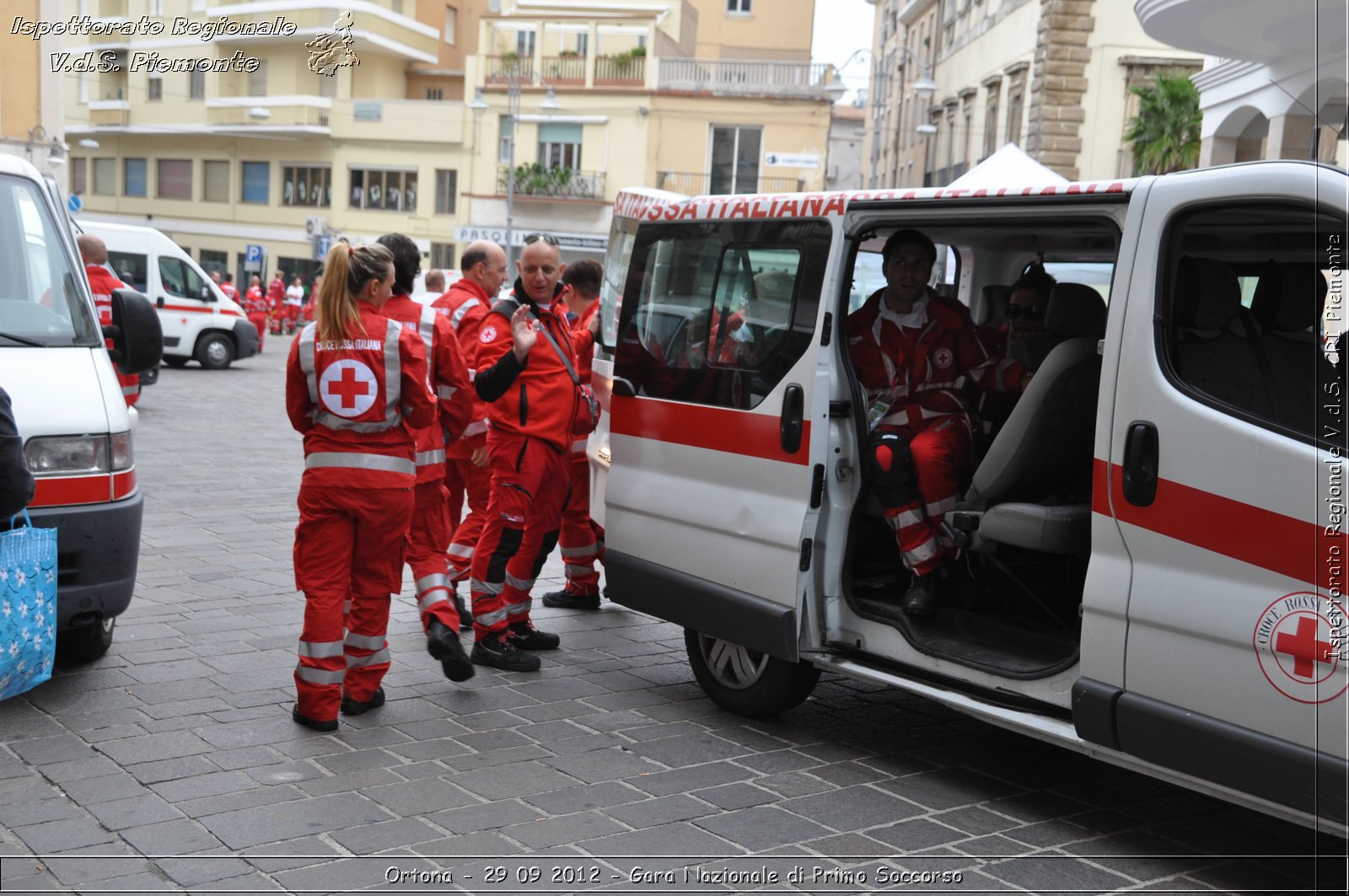 Ortona - 29 09 2012 - Gara Nazionale di Primo Soccorso - Croce Rossa Italiana - Ispettorato Regionale Volontari del Soccorso del Piemonte