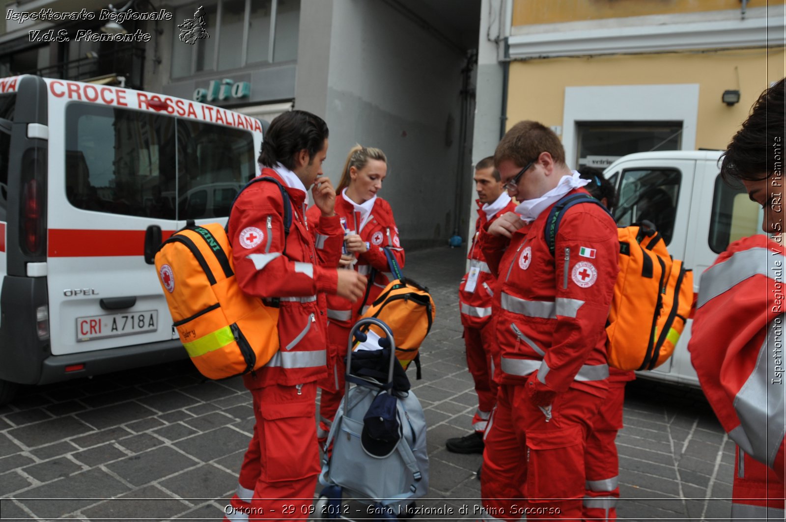 Ortona - 29 09 2012 - Gara Nazionale di Primo Soccorso - Croce Rossa Italiana - Ispettorato Regionale Volontari del Soccorso del Piemonte