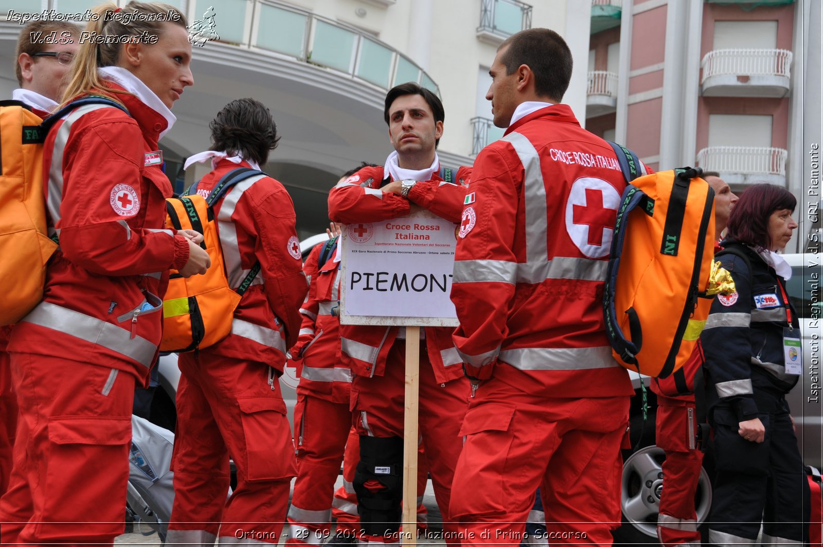 Ortona - 29 09 2012 - Gara Nazionale di Primo Soccorso - Croce Rossa Italiana - Ispettorato Regionale Volontari del Soccorso del Piemonte