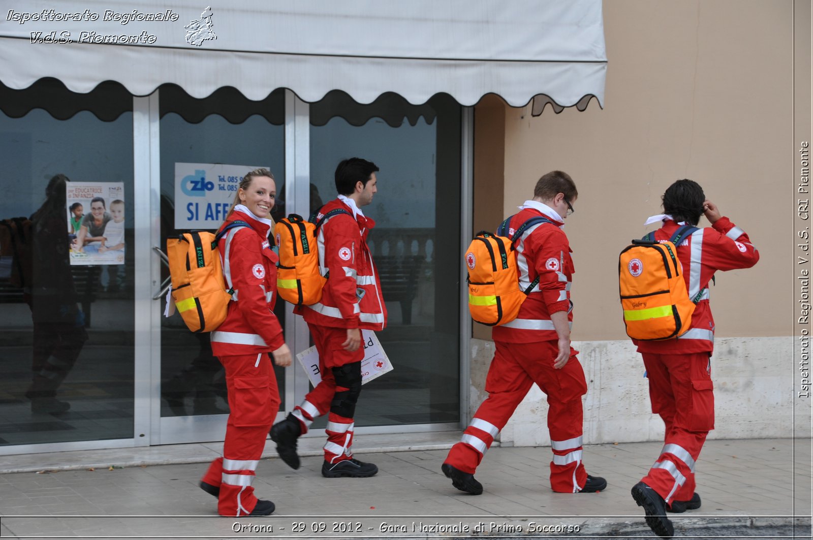 Ortona - 29 09 2012 - Gara Nazionale di Primo Soccorso - Croce Rossa Italiana - Ispettorato Regionale Volontari del Soccorso del Piemonte