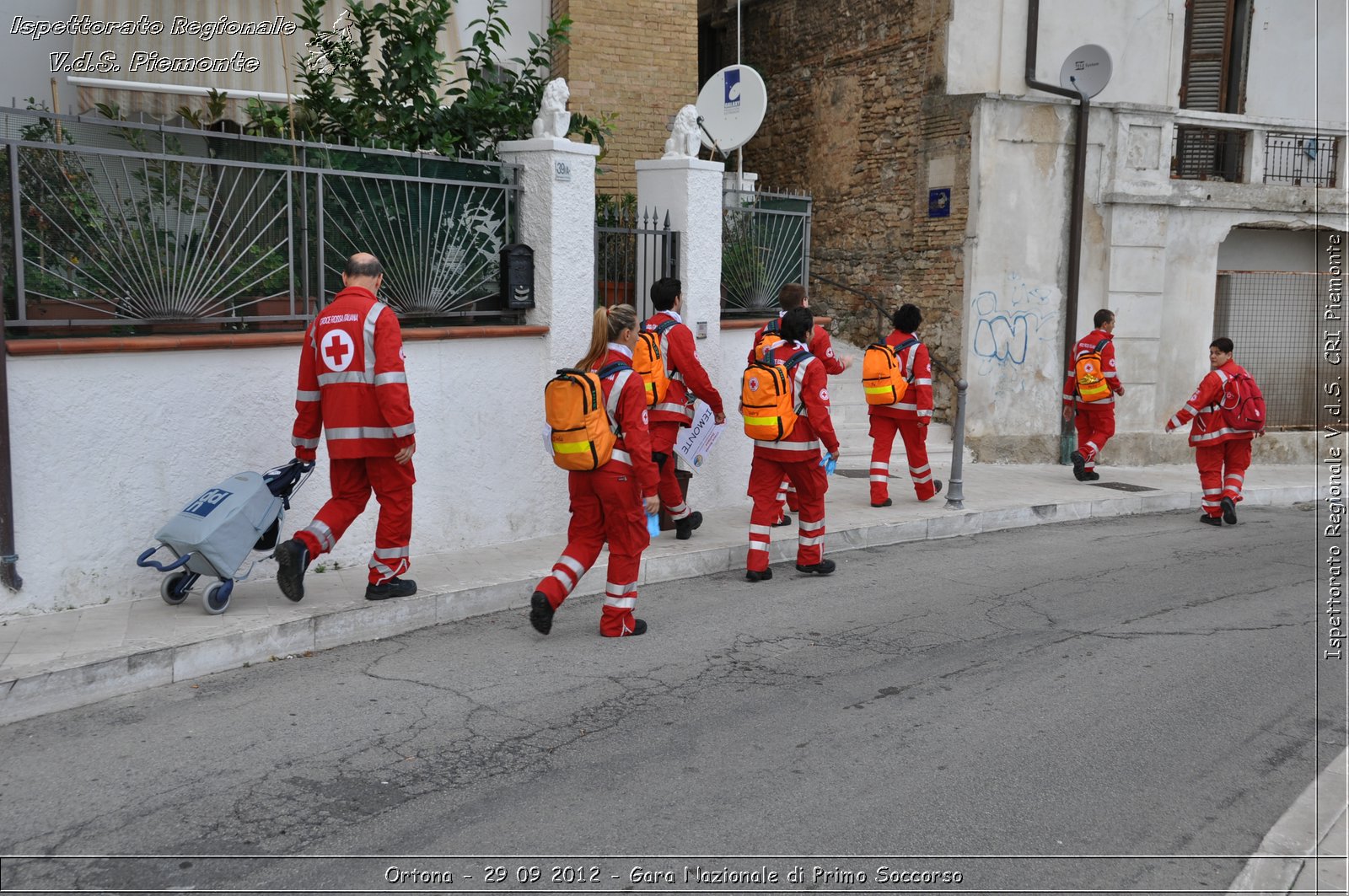Ortona - 29 09 2012 - Gara Nazionale di Primo Soccorso - Croce Rossa Italiana - Ispettorato Regionale Volontari del Soccorso del Piemonte