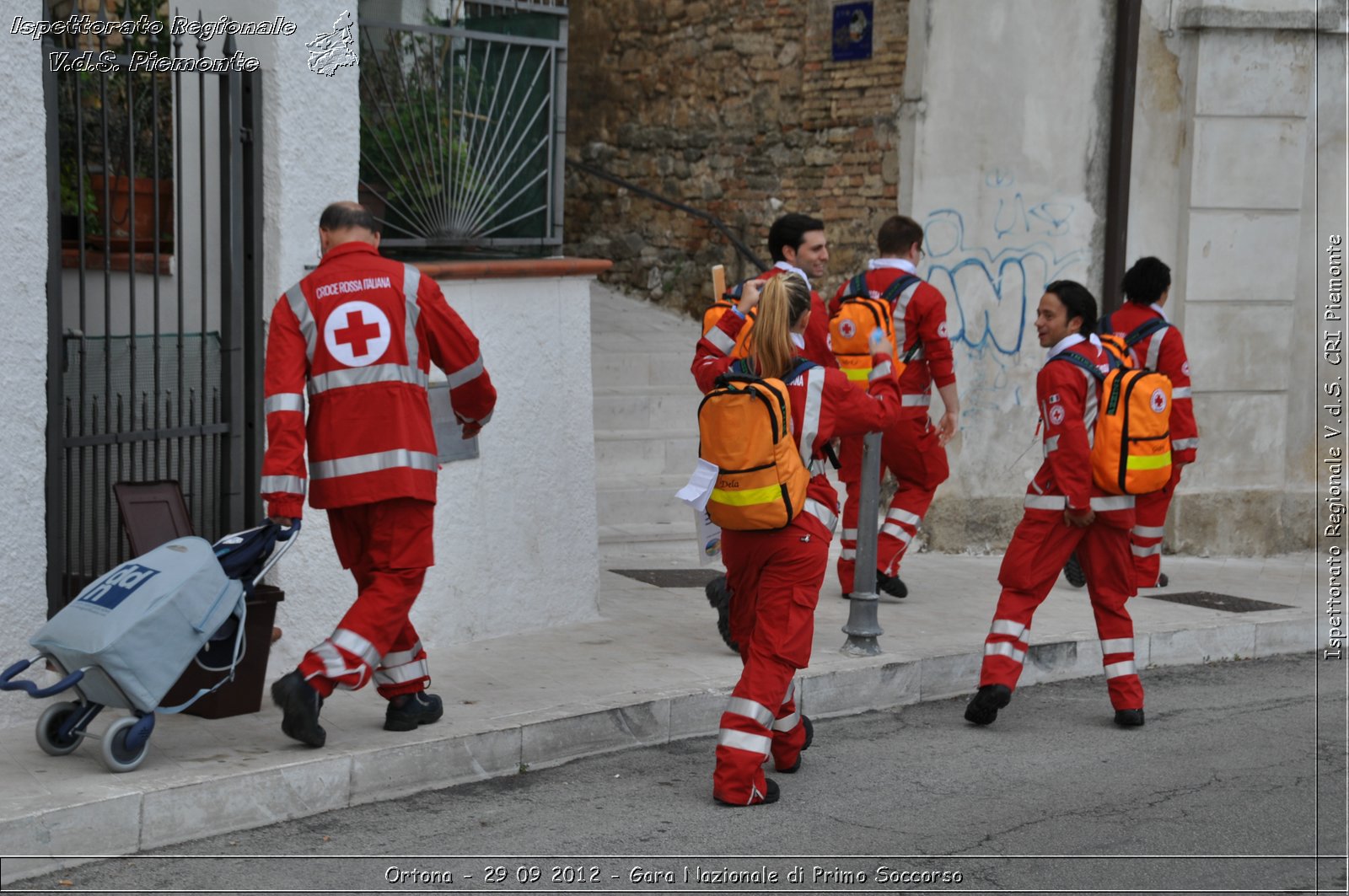 Ortona - 29 09 2012 - Gara Nazionale di Primo Soccorso - Croce Rossa Italiana - Ispettorato Regionale Volontari del Soccorso del Piemonte