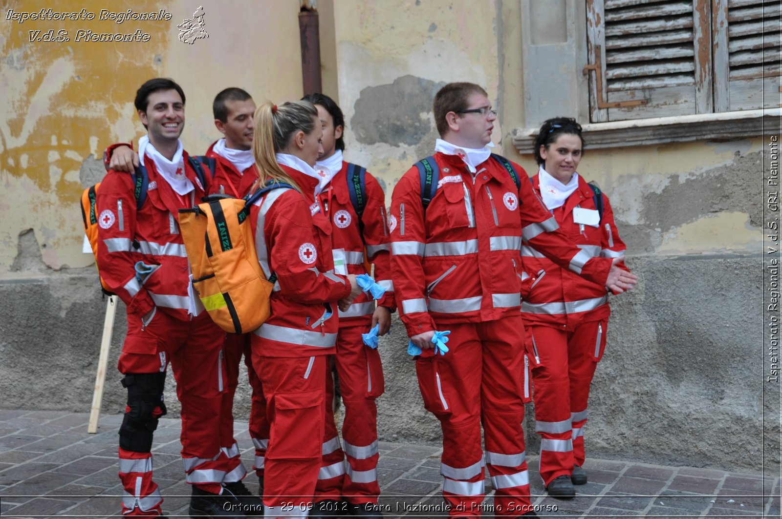 Ortona - 29 09 2012 - Gara Nazionale di Primo Soccorso - Croce Rossa Italiana - Ispettorato Regionale Volontari del Soccorso del Piemonte