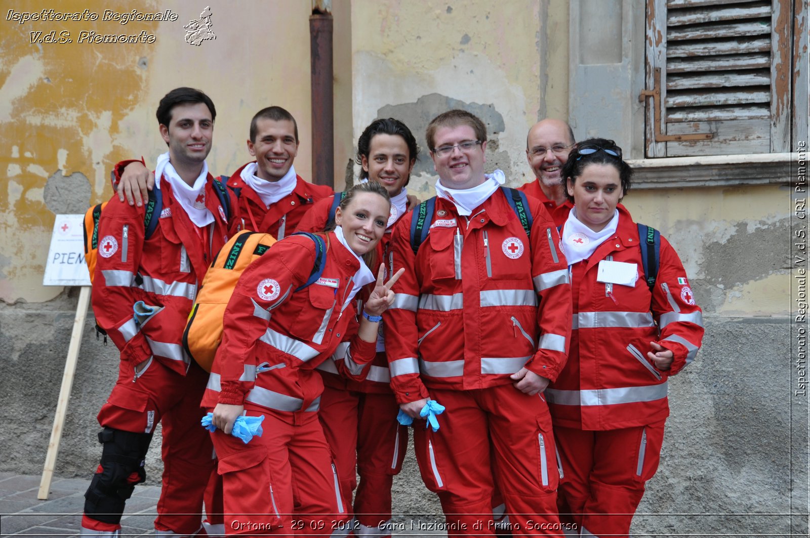 Ortona - 29 09 2012 - Gara Nazionale di Primo Soccorso - Croce Rossa Italiana - Ispettorato Regionale Volontari del Soccorso del Piemonte