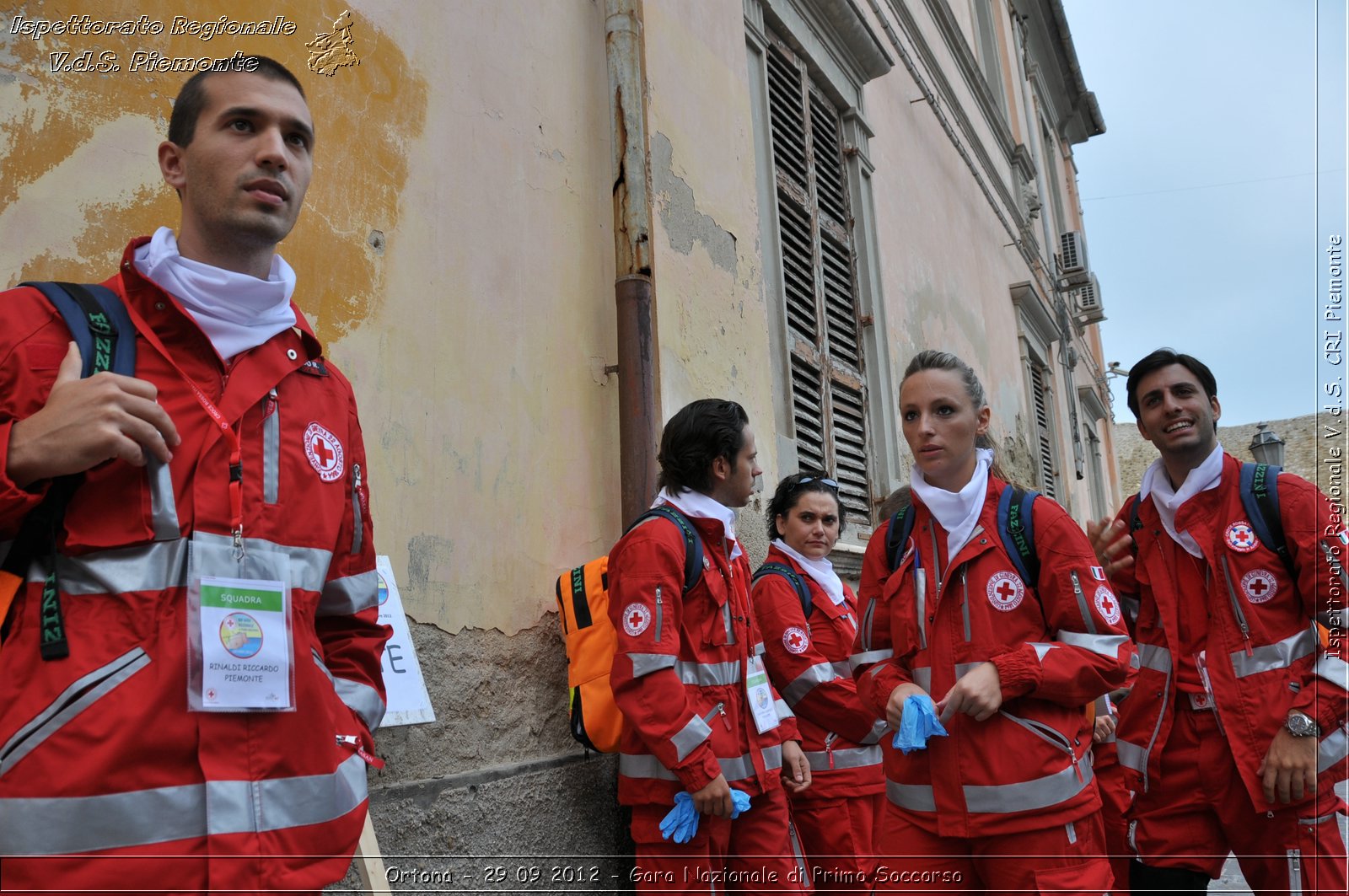 Ortona - 29 09 2012 - Gara Nazionale di Primo Soccorso - Croce Rossa Italiana - Ispettorato Regionale Volontari del Soccorso del Piemonte