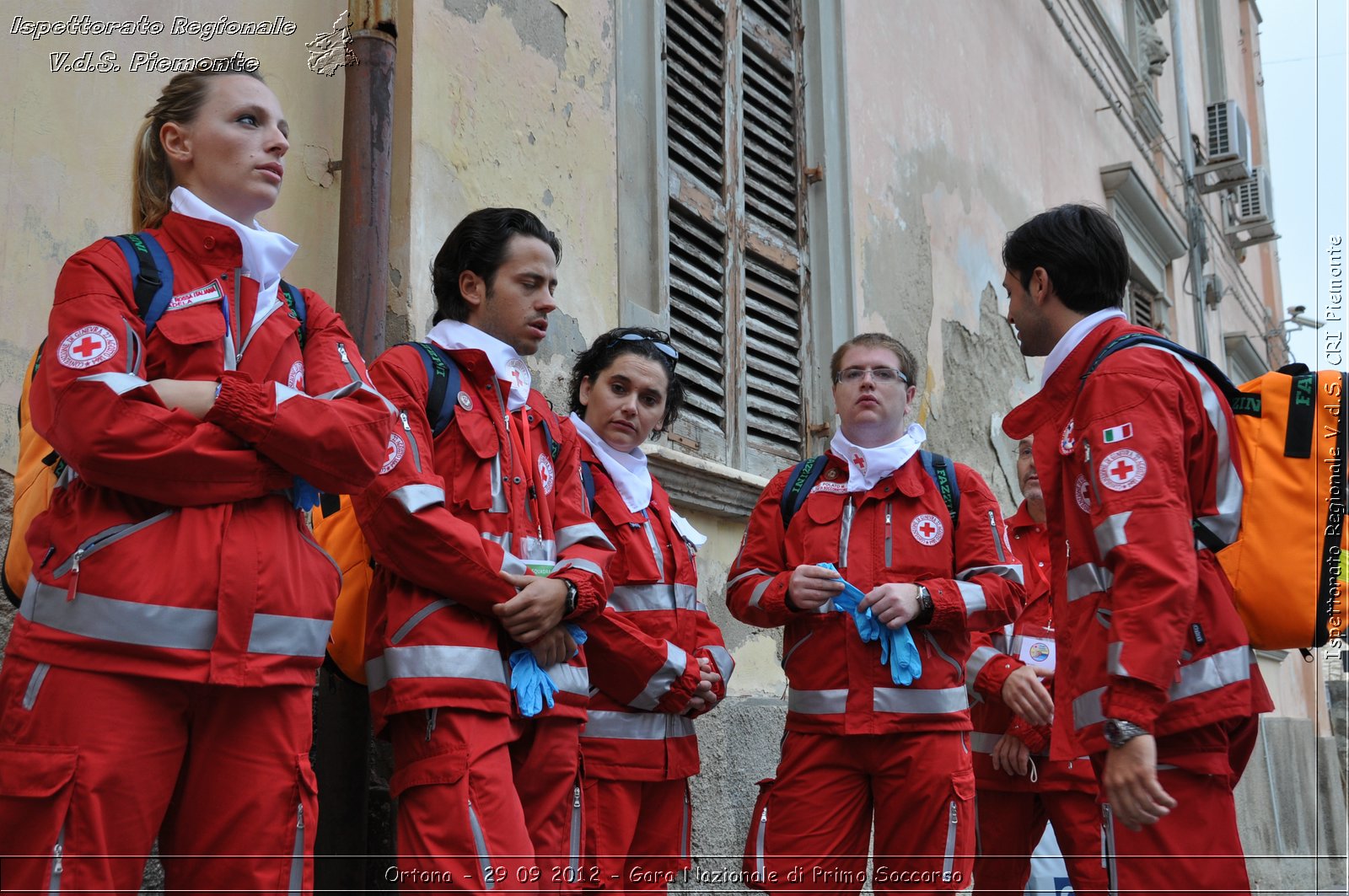 Ortona - 29 09 2012 - Gara Nazionale di Primo Soccorso - Croce Rossa Italiana - Ispettorato Regionale Volontari del Soccorso del Piemonte