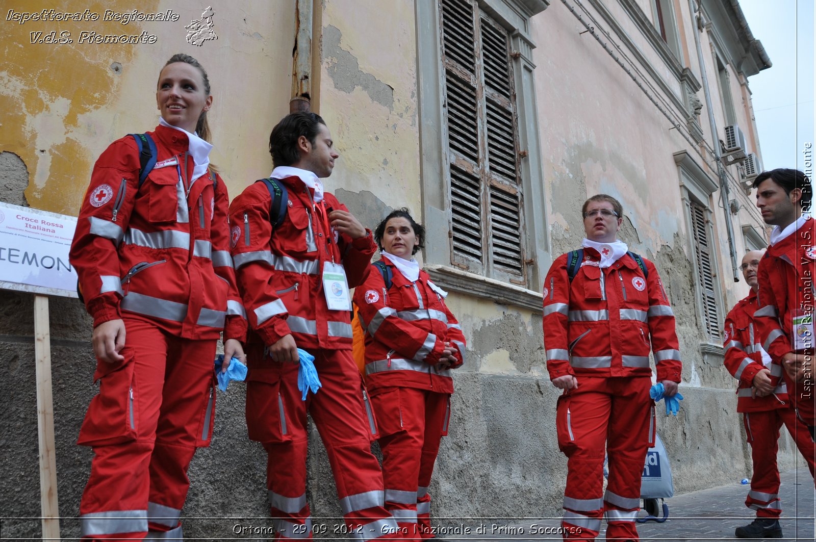 Ortona - 29 09 2012 - Gara Nazionale di Primo Soccorso - Croce Rossa Italiana - Ispettorato Regionale Volontari del Soccorso del Piemonte
